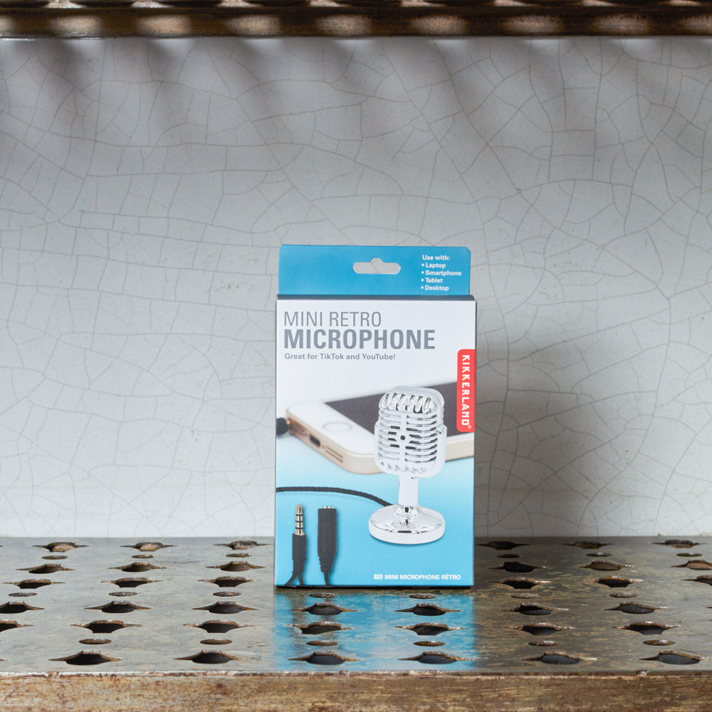 Retro Mini Microphone