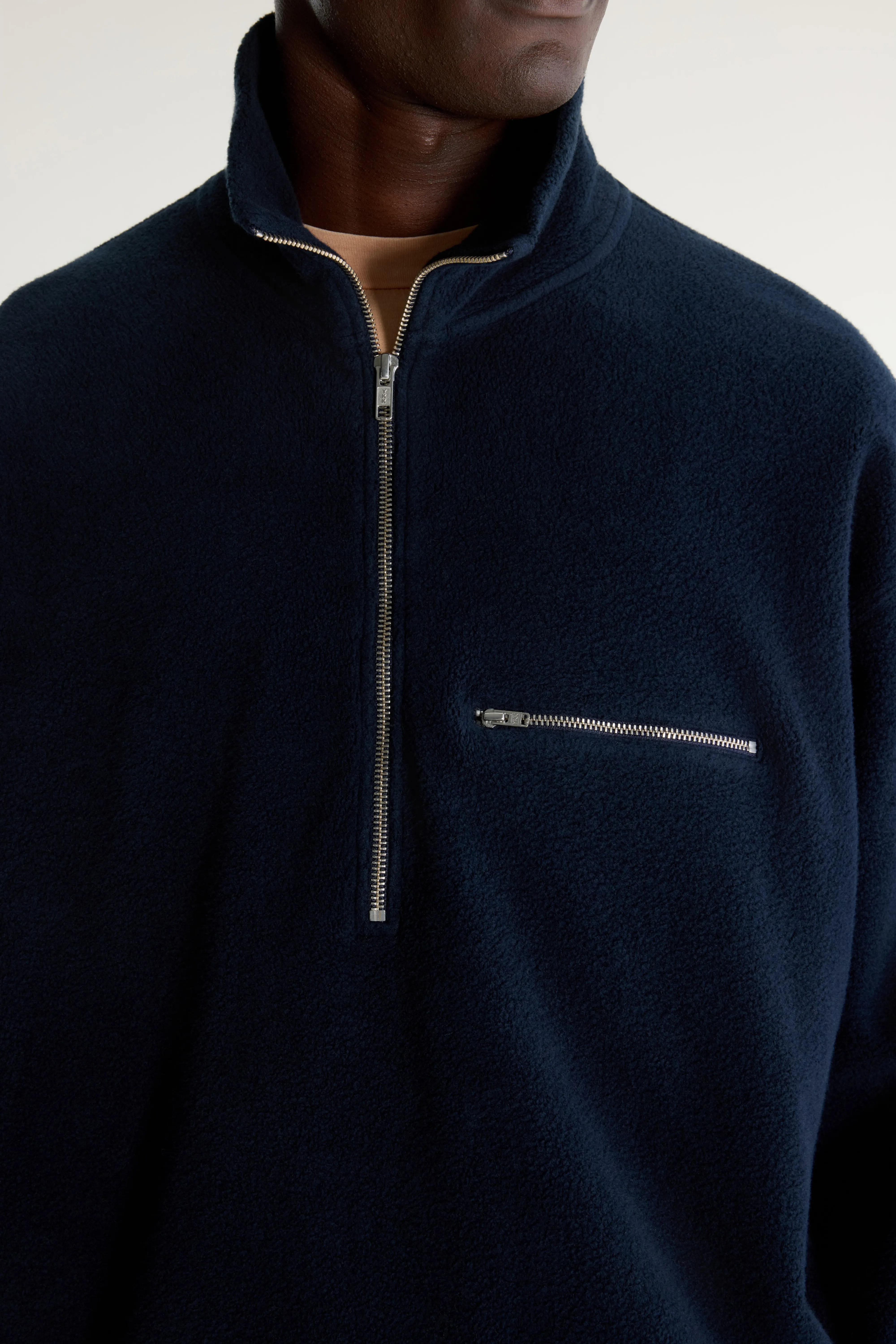 Bellerose Maber zipped-collar sweatshirt (261 / M / PARKER)