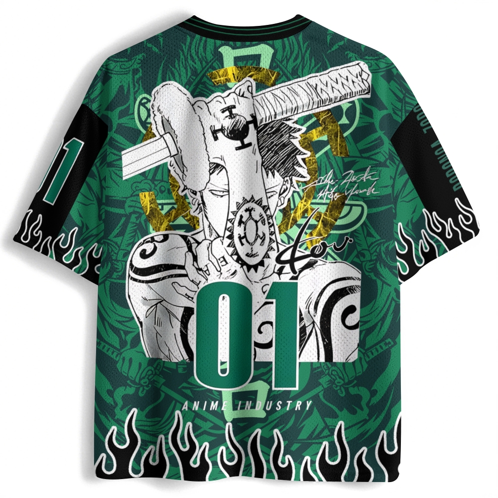 One Piece Anime Football Jersey