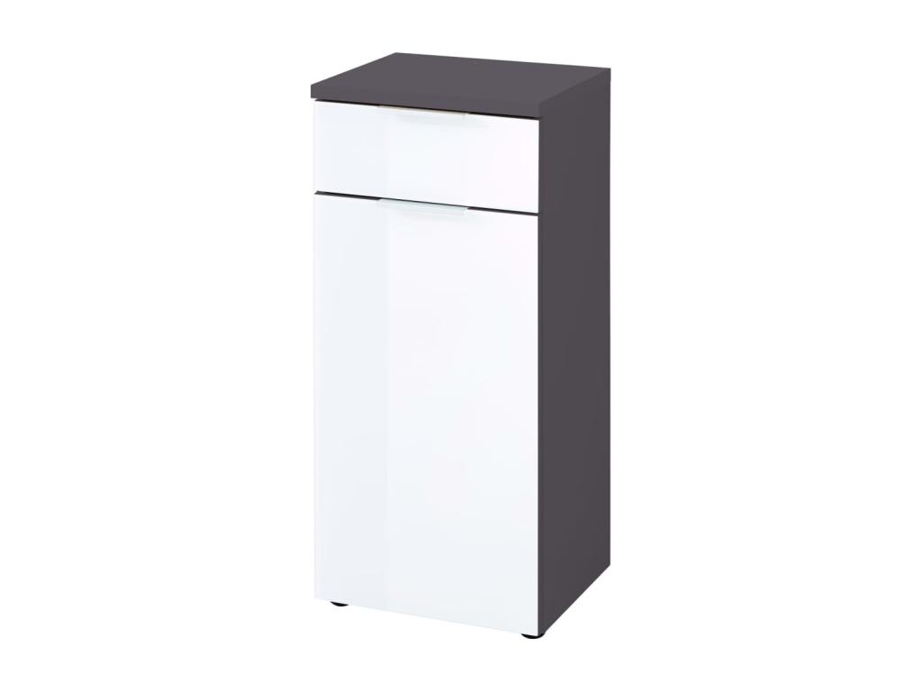 Mueble de baño Germania GW-Pescara blanco y grafito