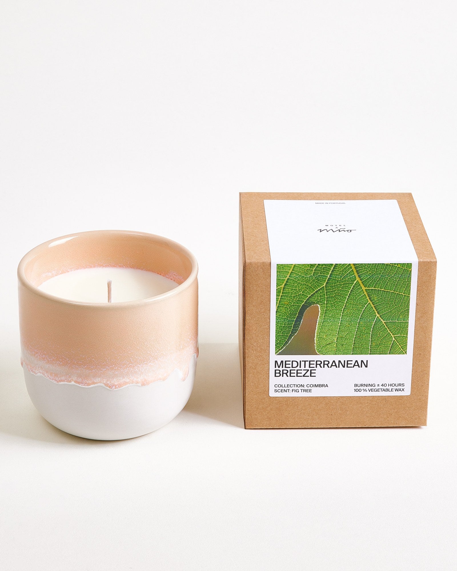 Coimbra Duftkerze Mediterranean Breeze apricot