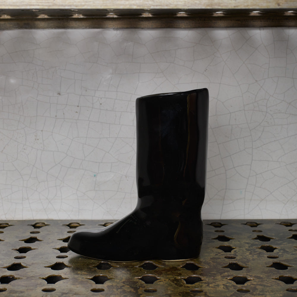 Vase botte - Noir