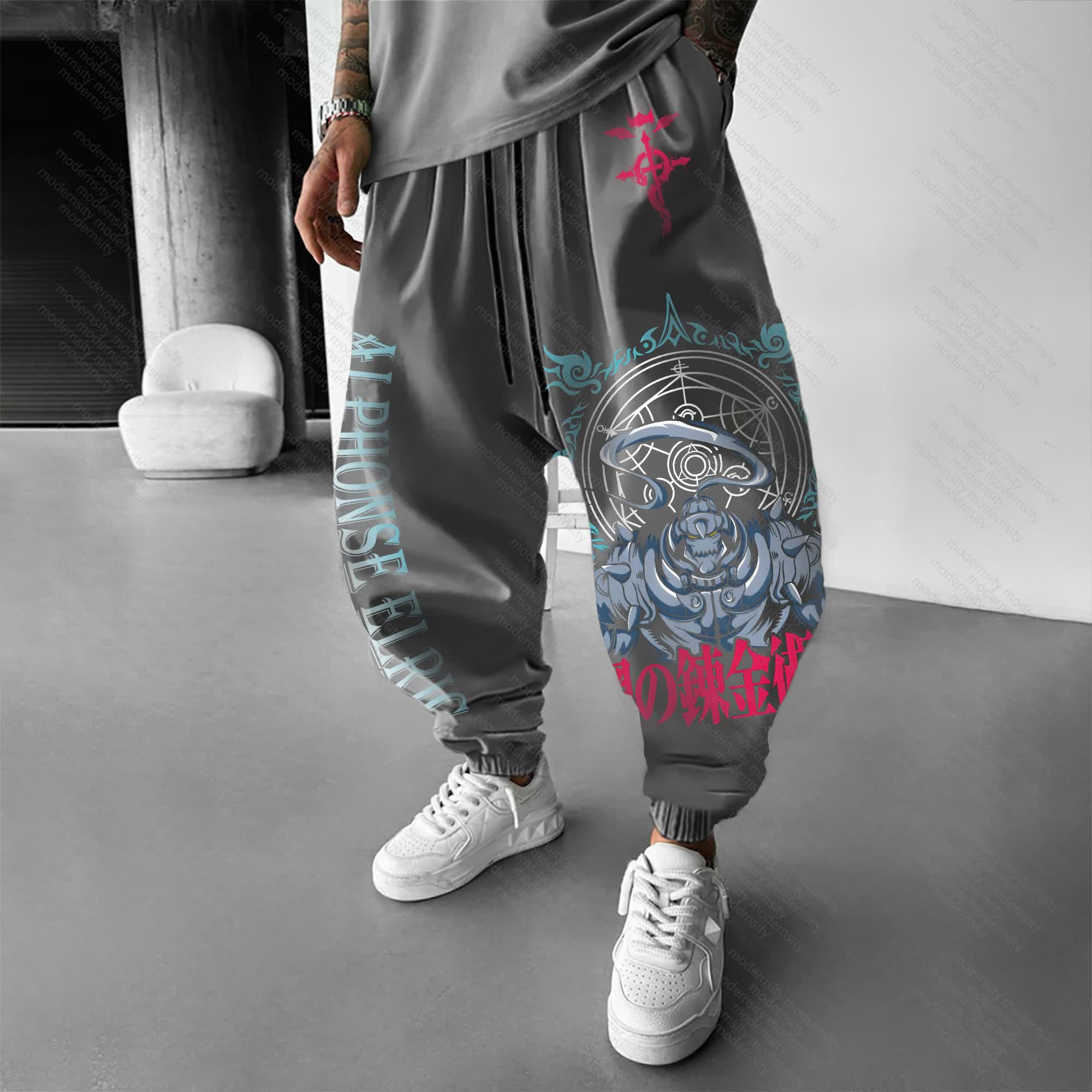 Unisex  “Comicssoul” Casual Anime Streetwear Pants