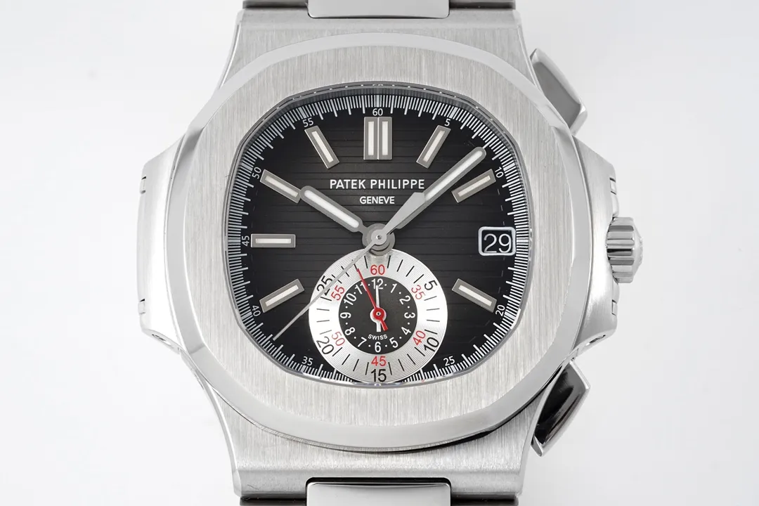Patek Philippe 5980 Silver Black Watch
