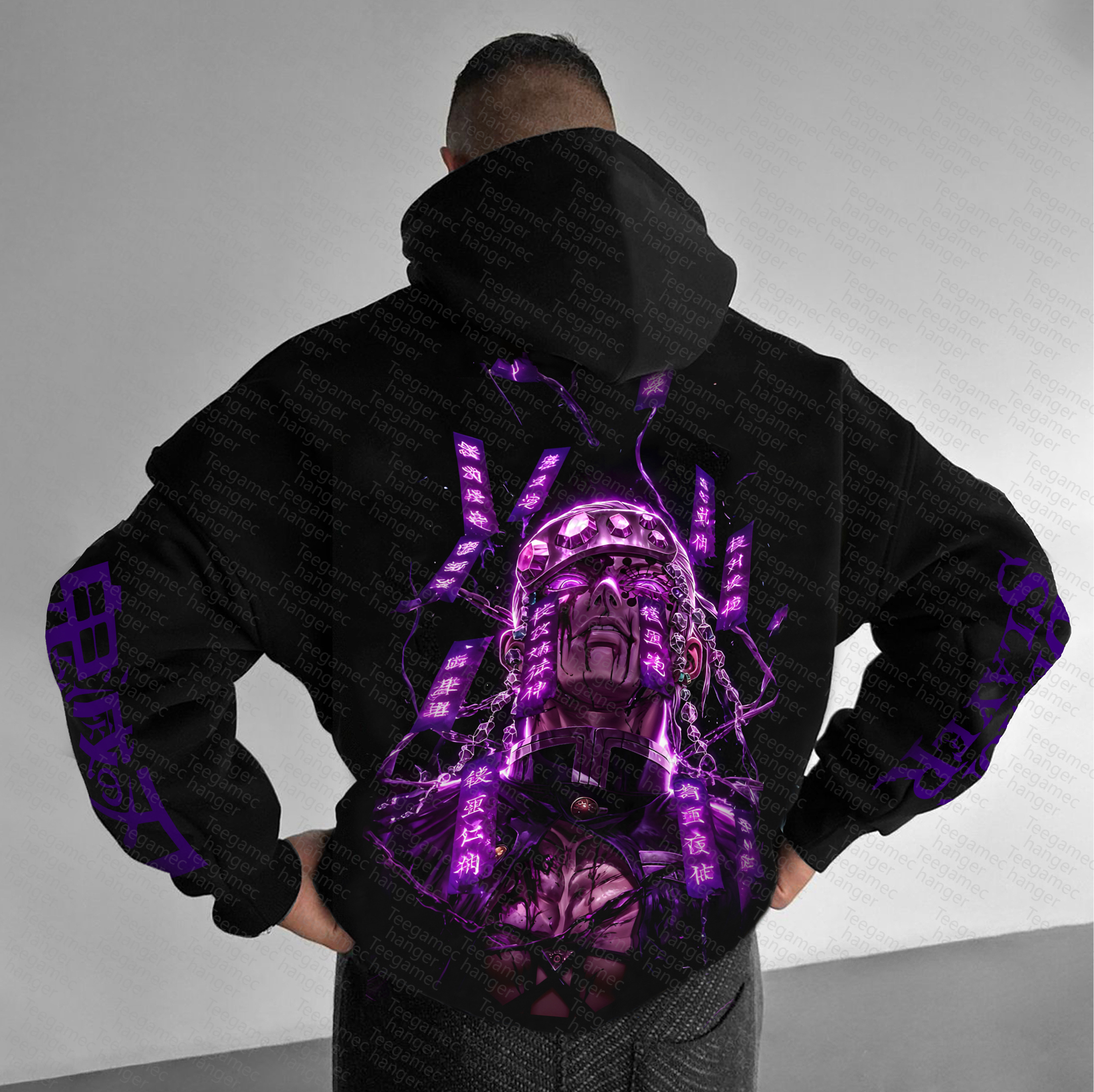 Unisex Anime Graphic Streetwear Vintage Hoodie