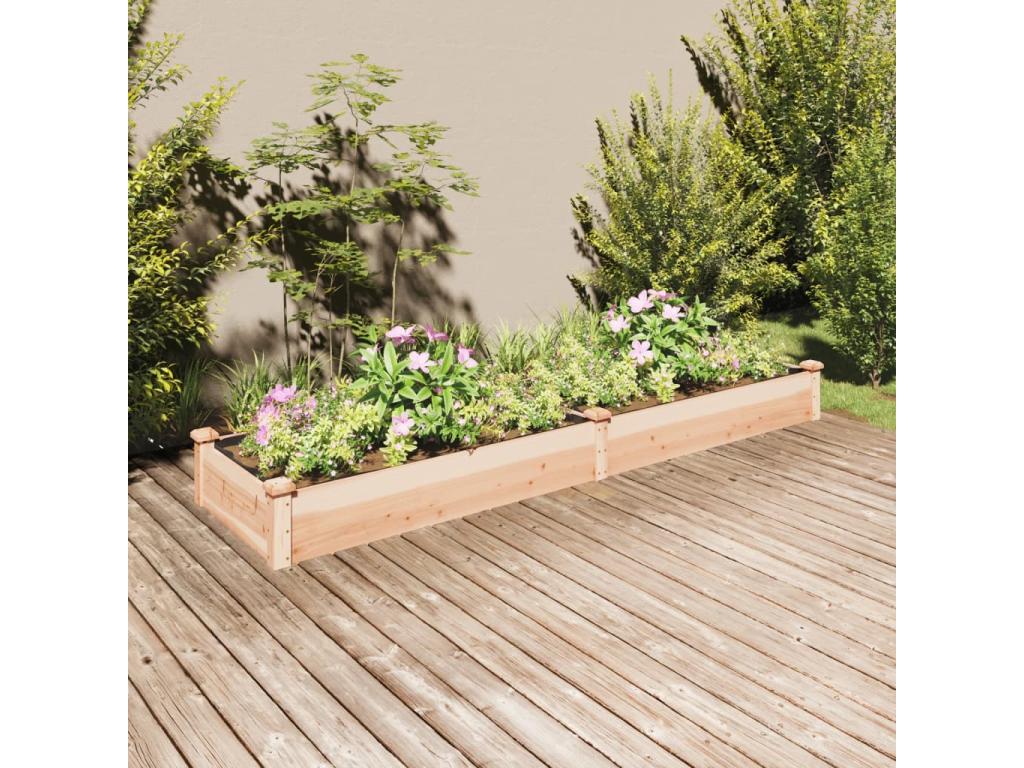 Forro para bancal  levado  madera de Decoratodo macizo 240x60x25 cm