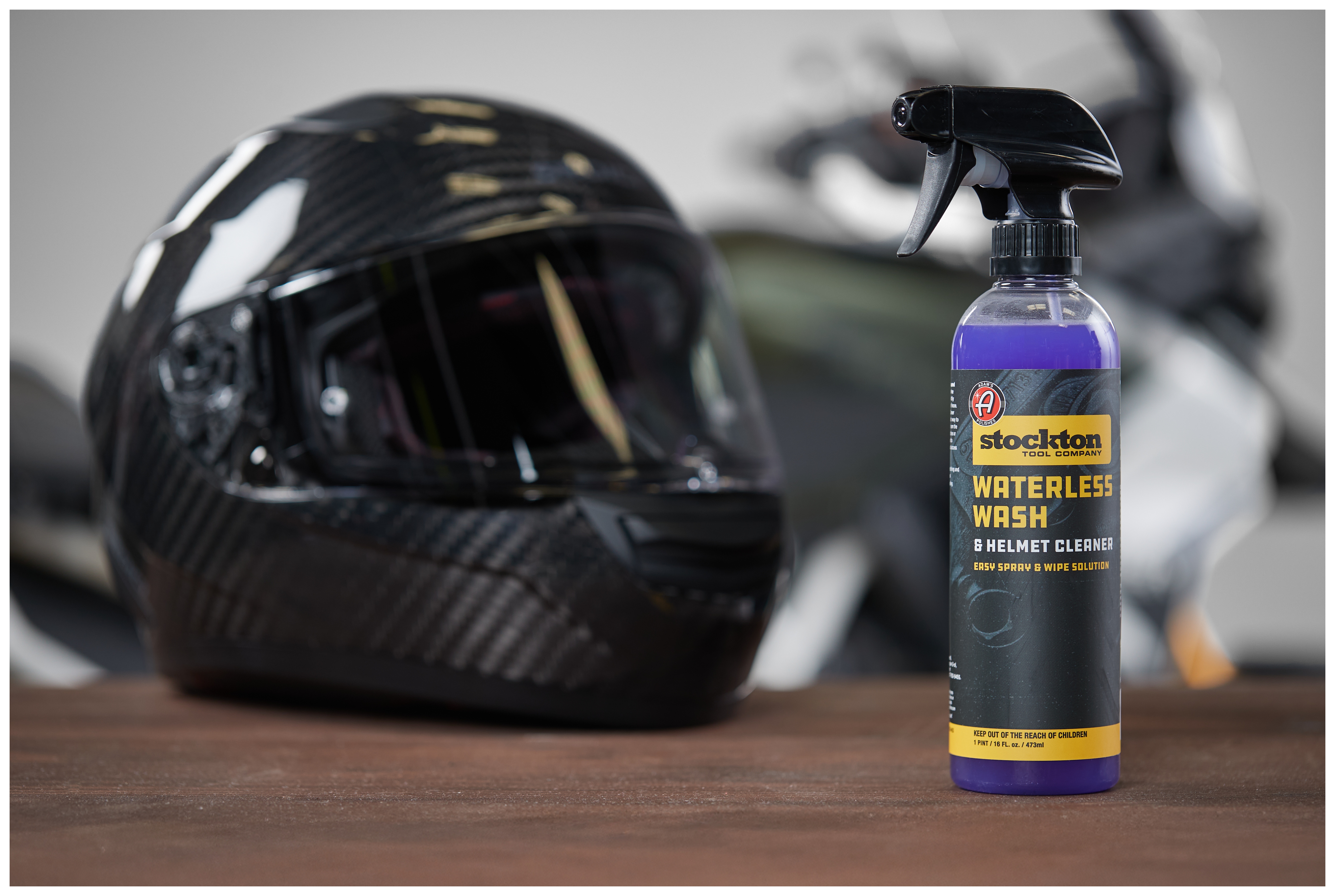 SportsBikeShop Stockton X Adam's Waterless Wash and Helmet Cleaner