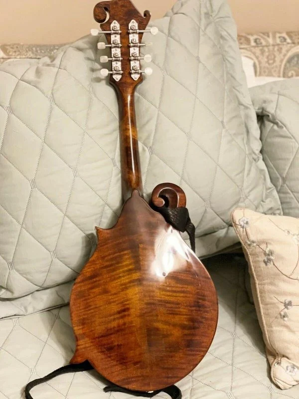 Eastman F-Style Mandolin, 8 Strings, Brown, With Hard Case - MD515 - Image 3 Eastman F-Style Mandolin, 8 Strings, Brown, With Hard Case - MD515 - Image 3