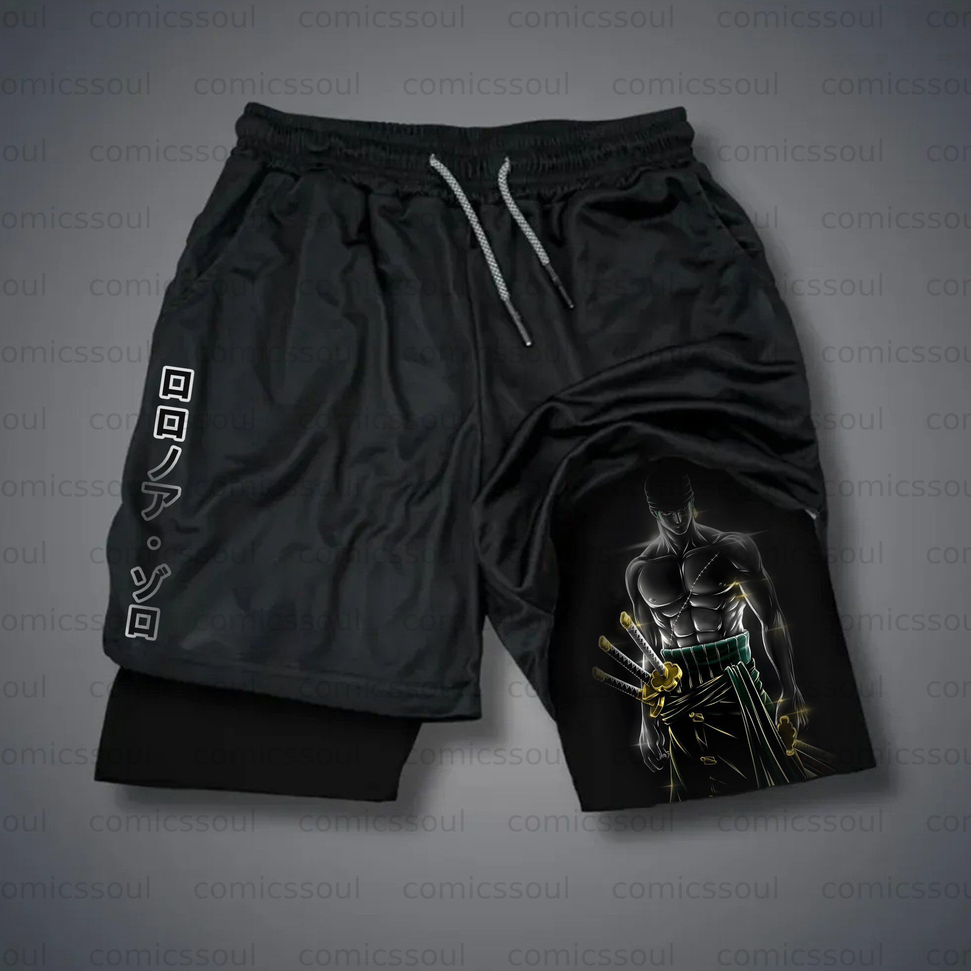 Unisex Casual Anime Streetwear Shorts