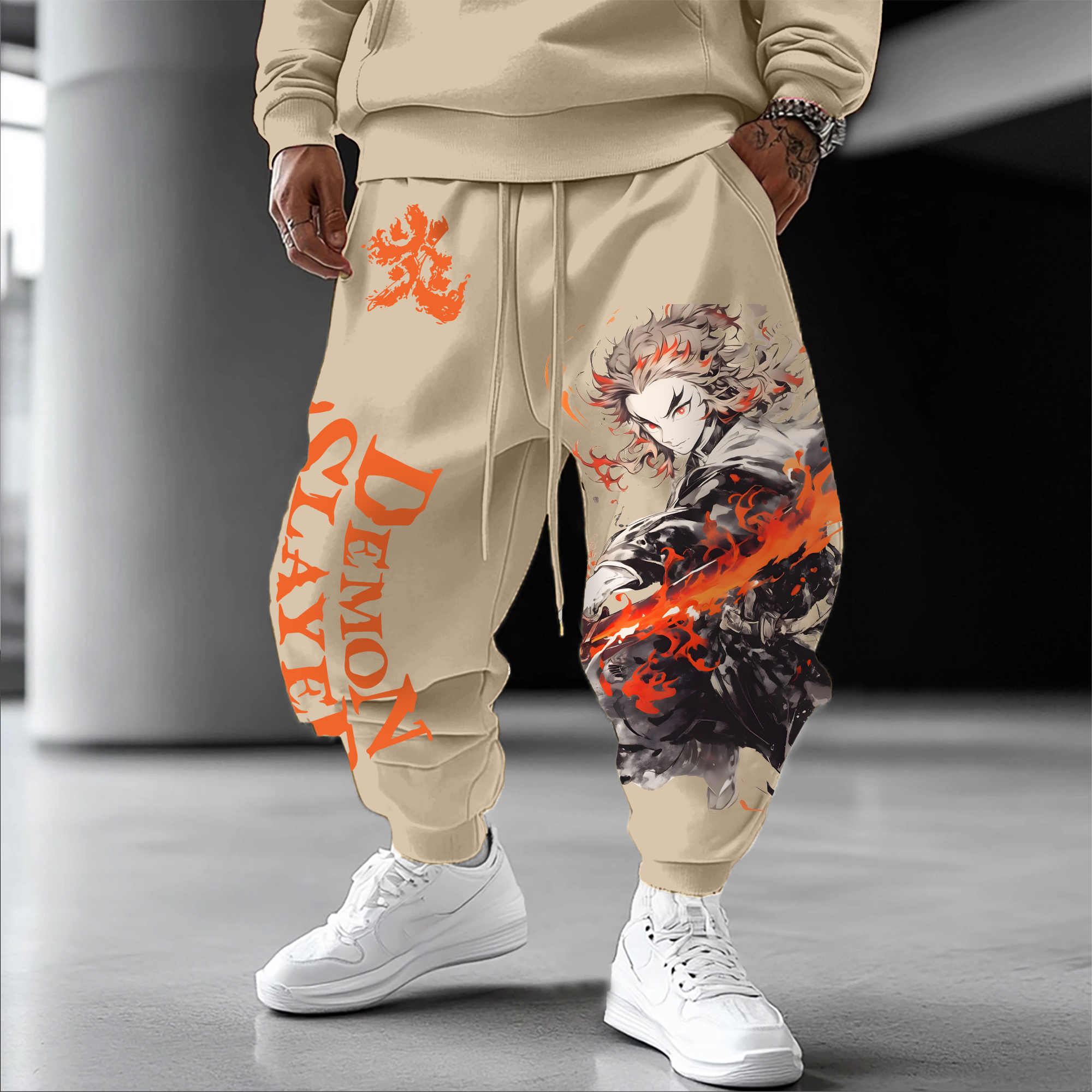 Unisex Anime Inspired Vintage Pants丨Comicssoul