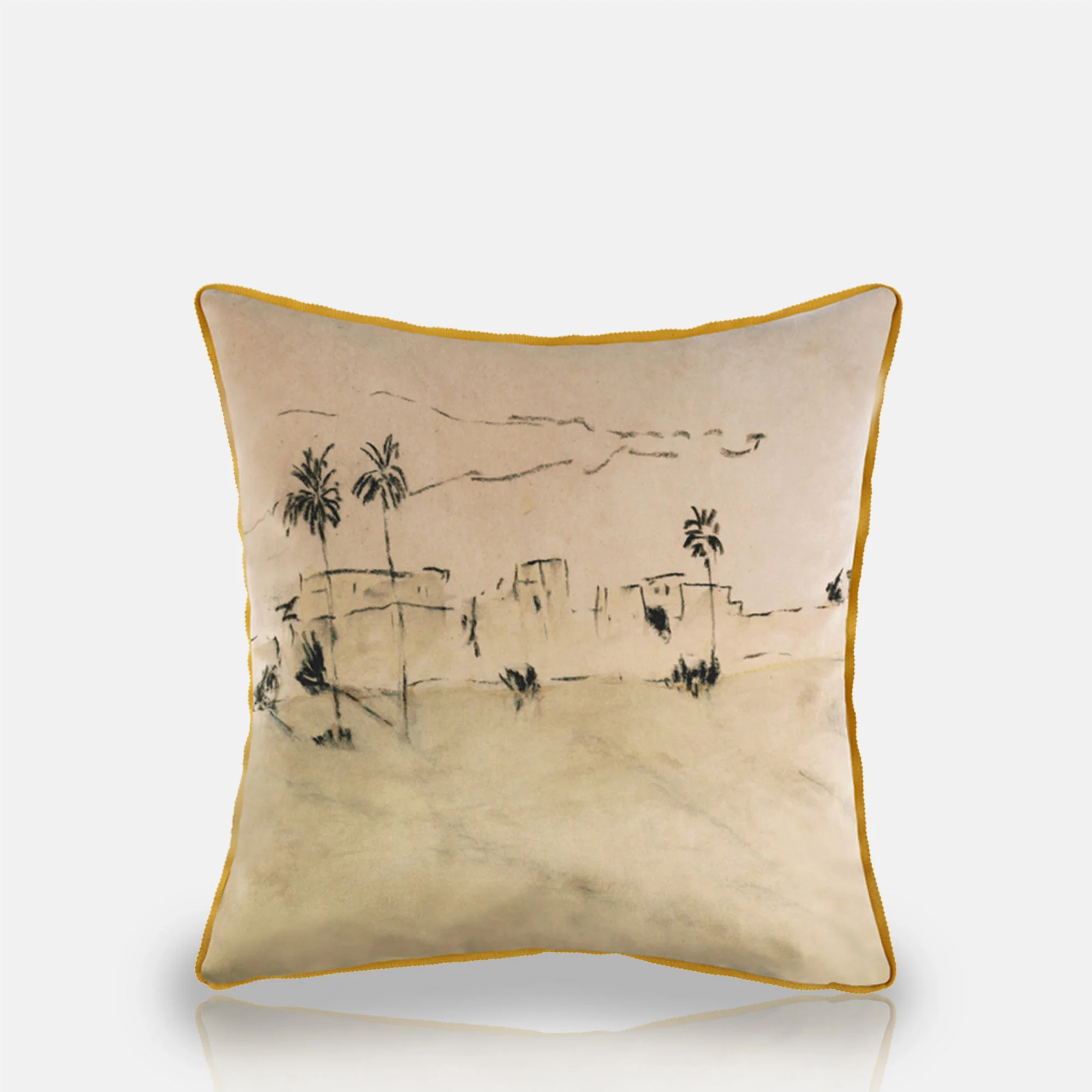Promenade Velvet Cushion