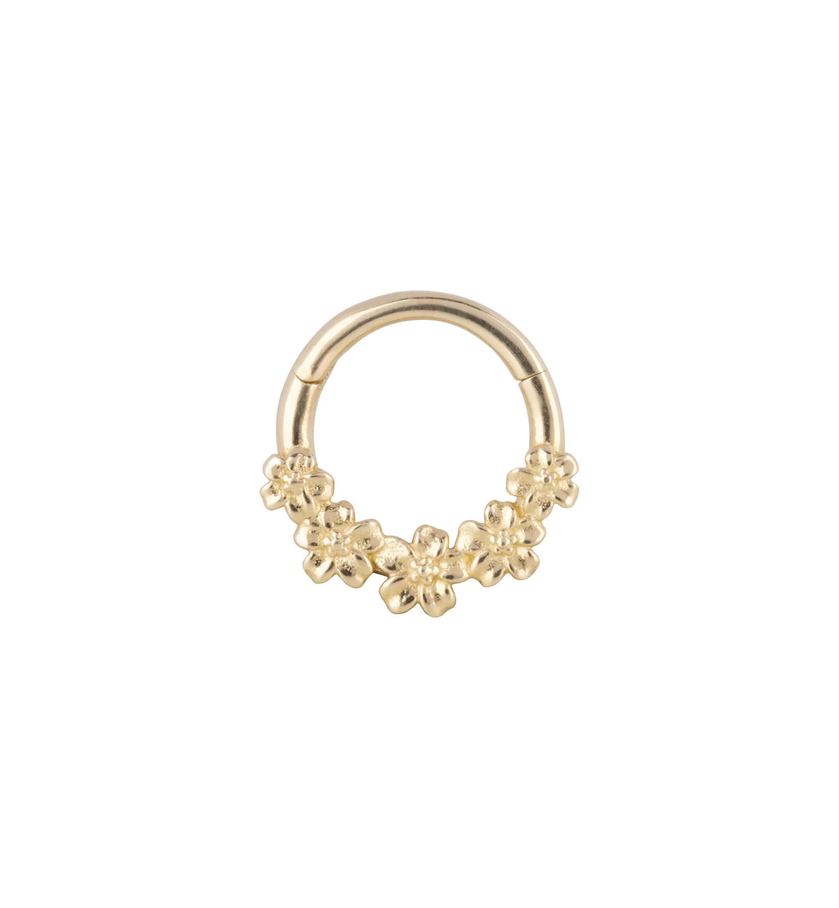Forget Me Not Daith Piercing 14K
