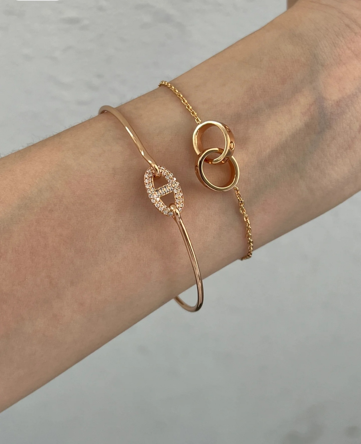 Hermes Pig Nose Bangle Bracelet - Original Replica Club