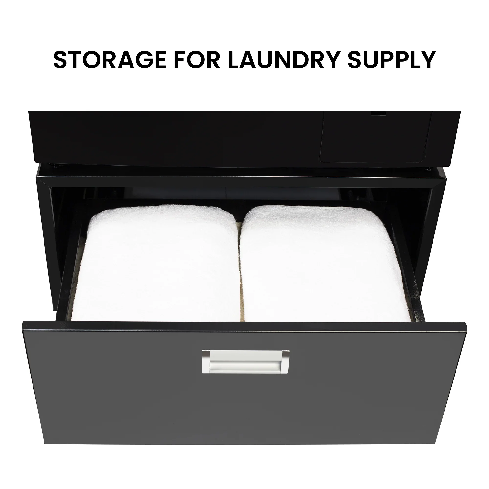 All-in-One Washer Dryer VENTED-DRY FASTER than Condense 15lb 110V + Pedestal