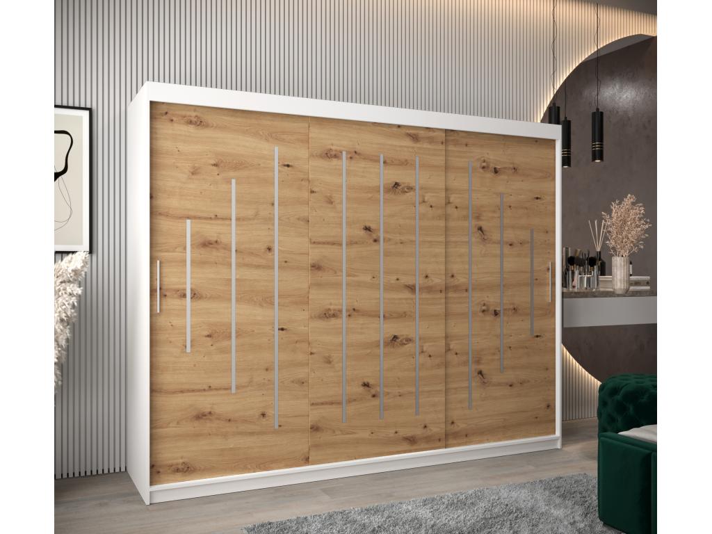 ARMARIO YORK DE PUERTAS CORREDERAS 200/250/62 3 puertas (Laocacasas/artisan)