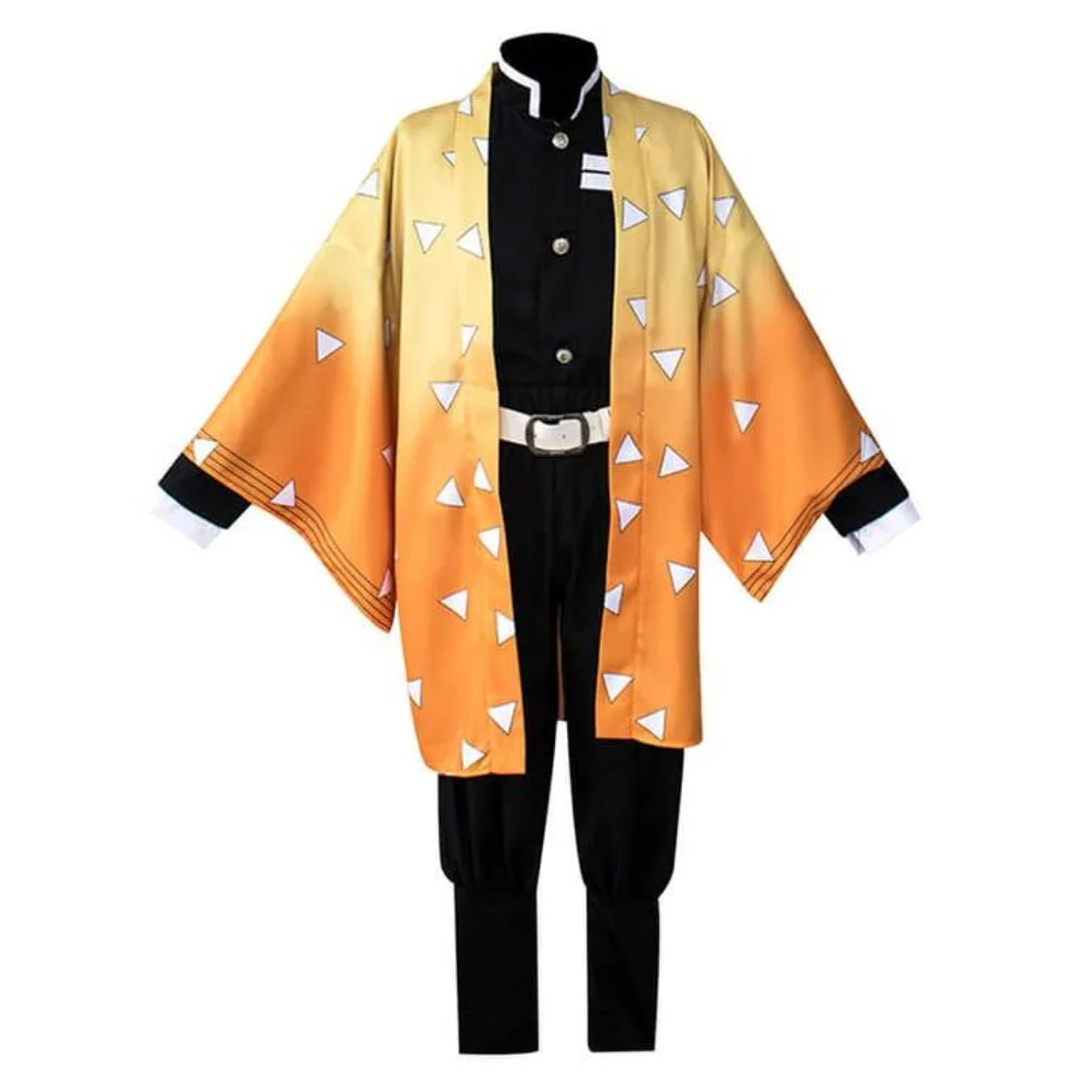 Halloween Costumes Anime Kimono Cosplay Outfit Set - Image 6 Halloween Costumes Anime Kimono Cosplay Outfit Set - Image 6
