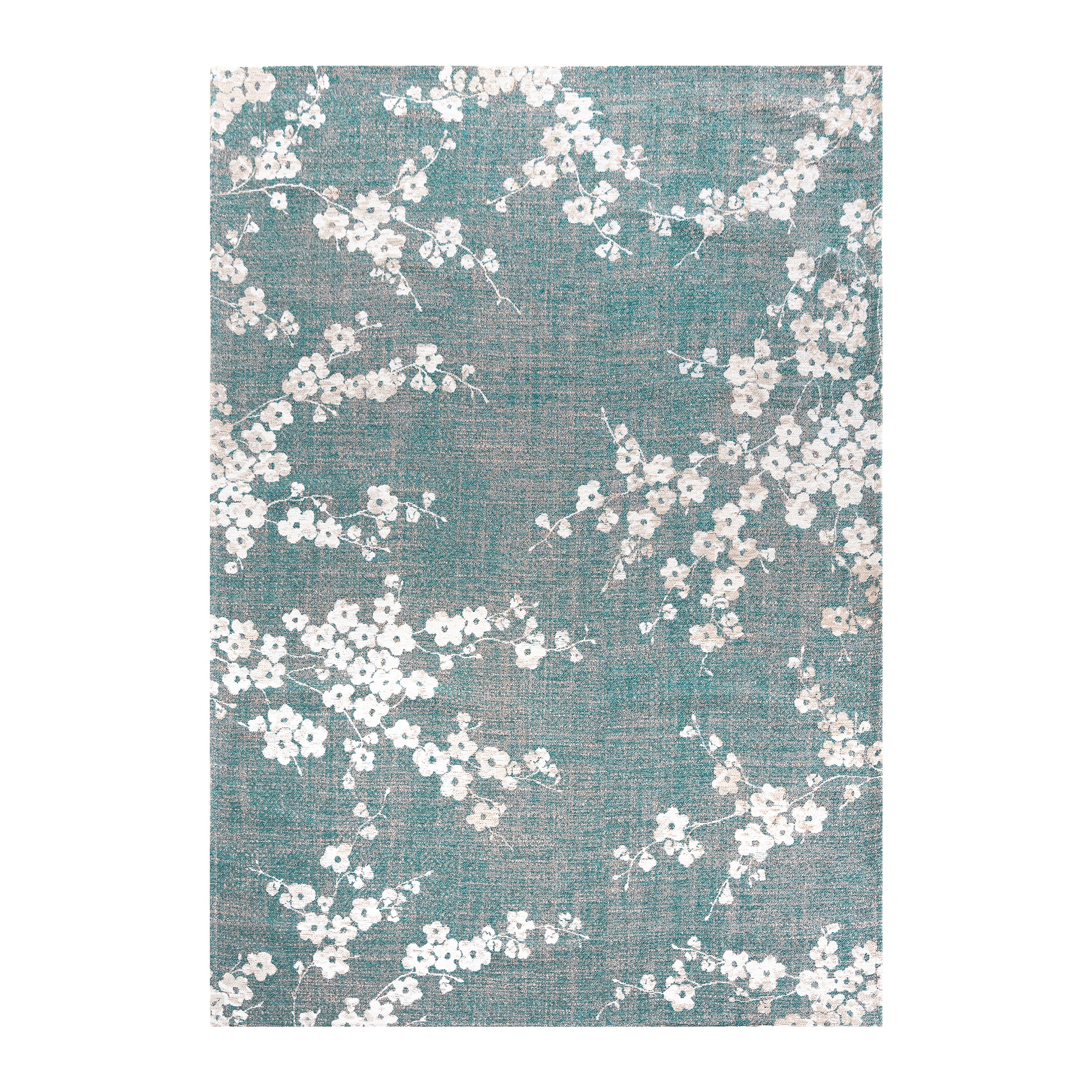 Louis de Poortere Sakura Vloerkleed 240 x 340 cm - Lake Blue