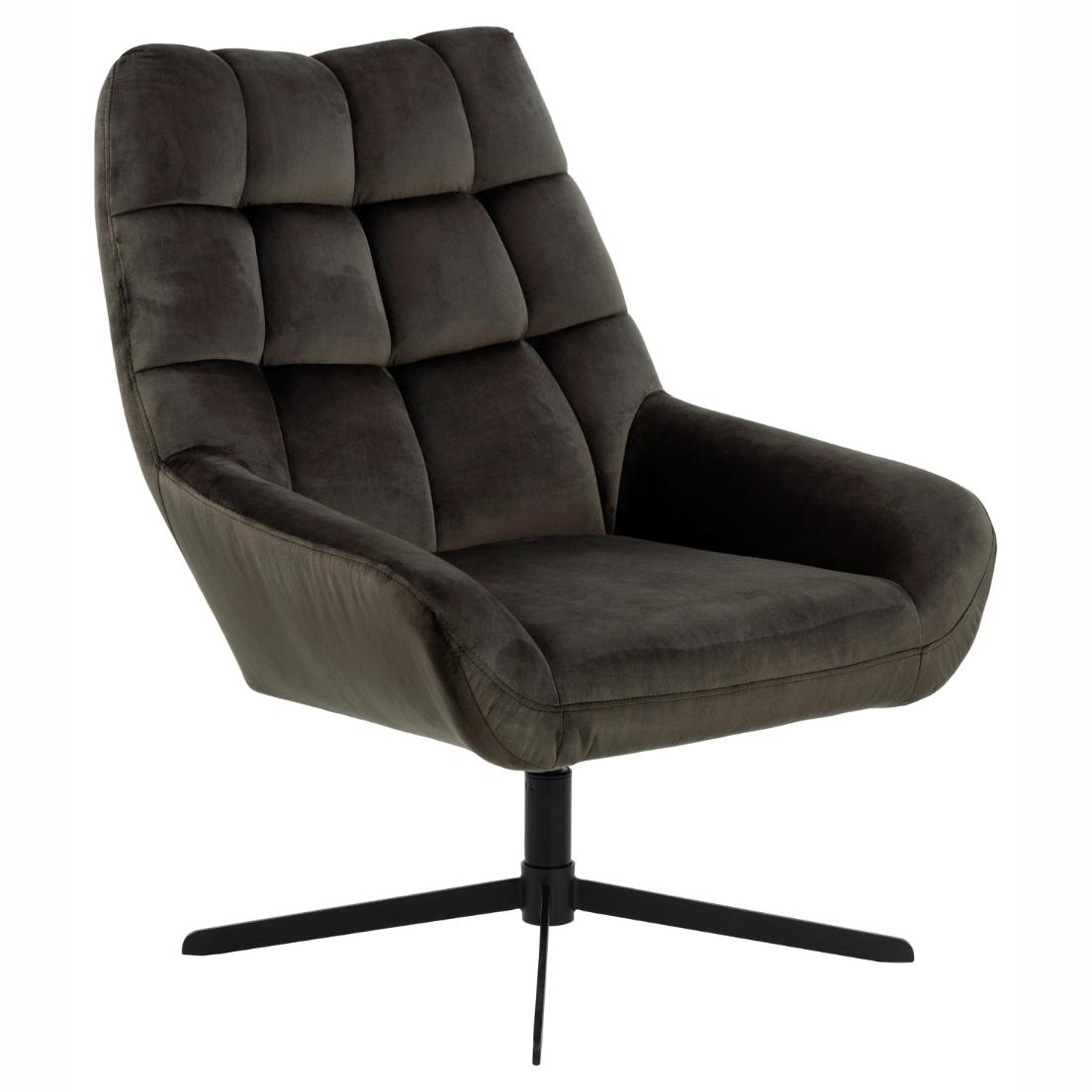Blokker Albie Fauteuil - Antraciet