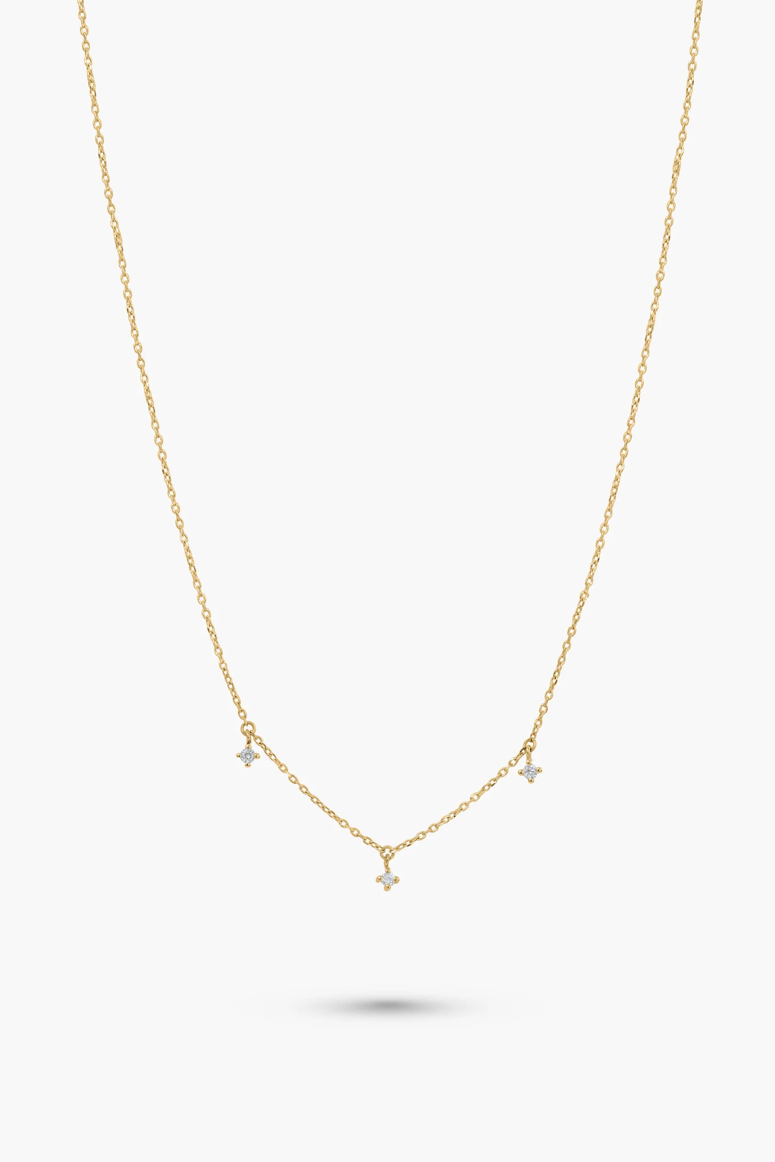 diamond heart necklace