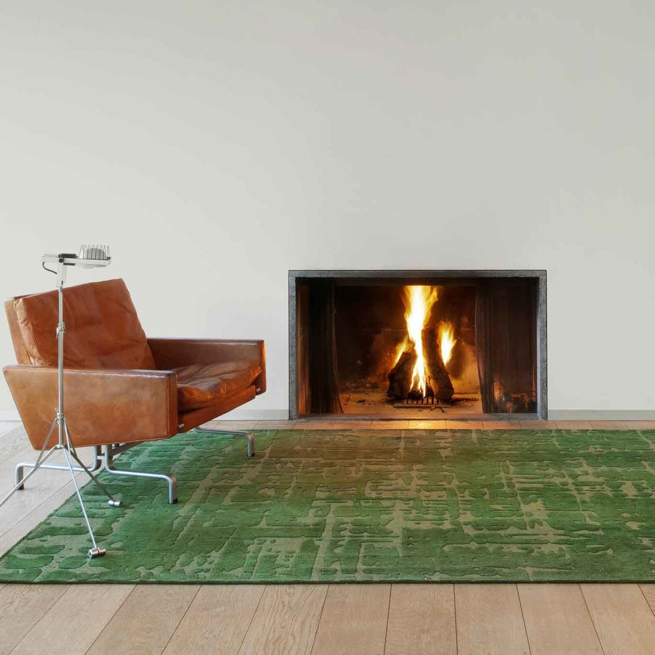 Louis de Poortere Structures Vloerkleed 200 x 280 cm - Perrier's Green