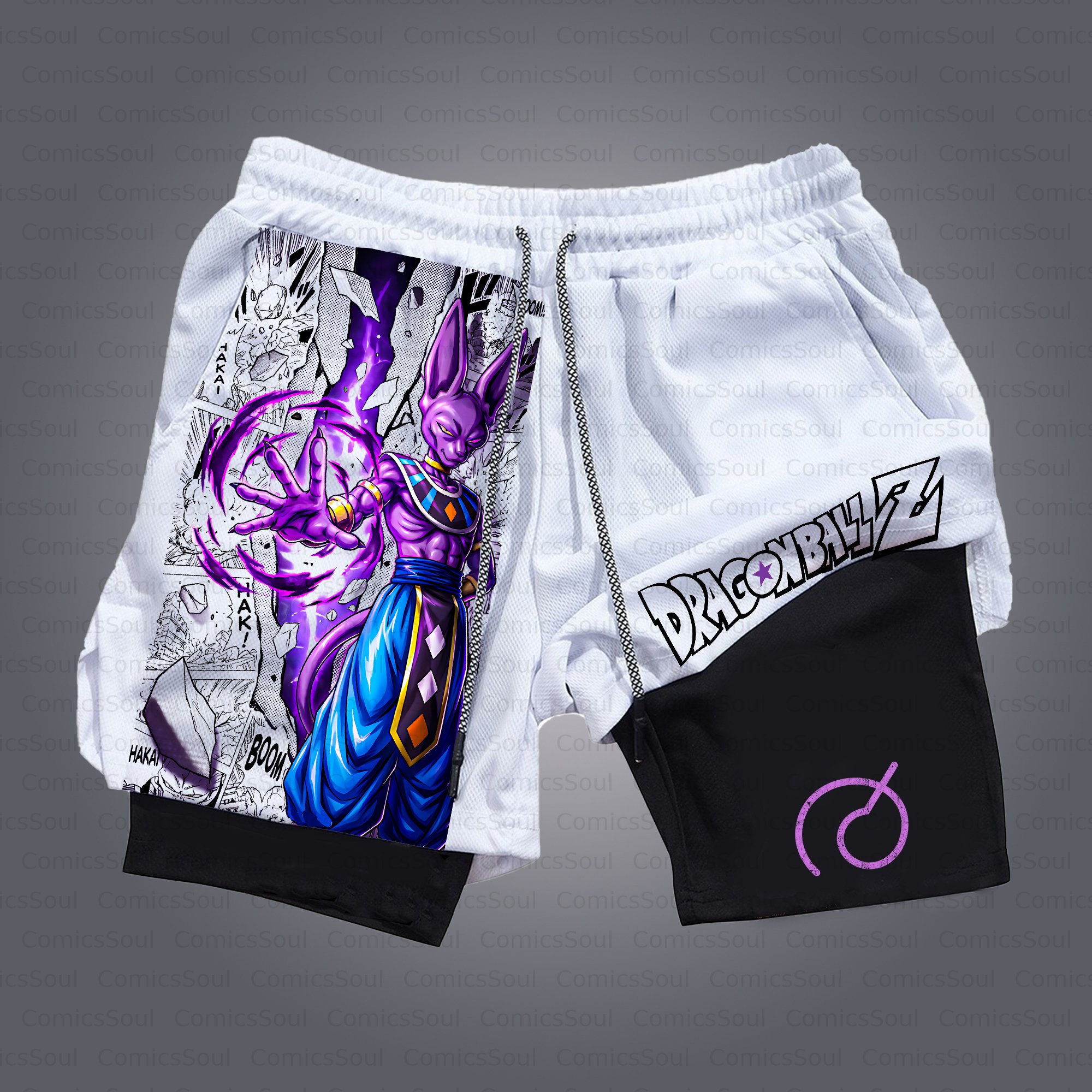 Unisex Casual Anime Style Shorts