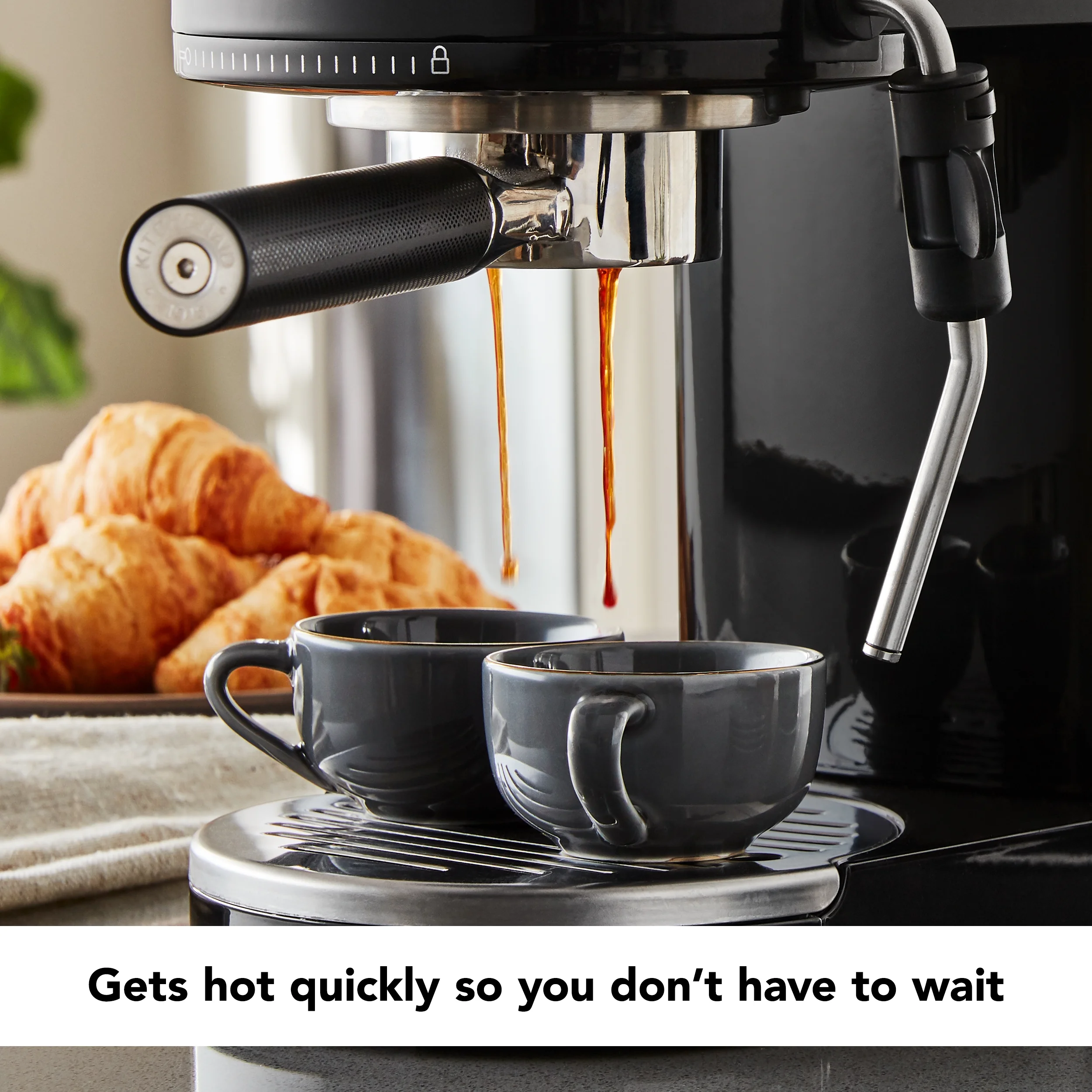 KitchenAid Metal Semi-Automatic Espresso Machine, Empire Red, KES6503 - Image 19