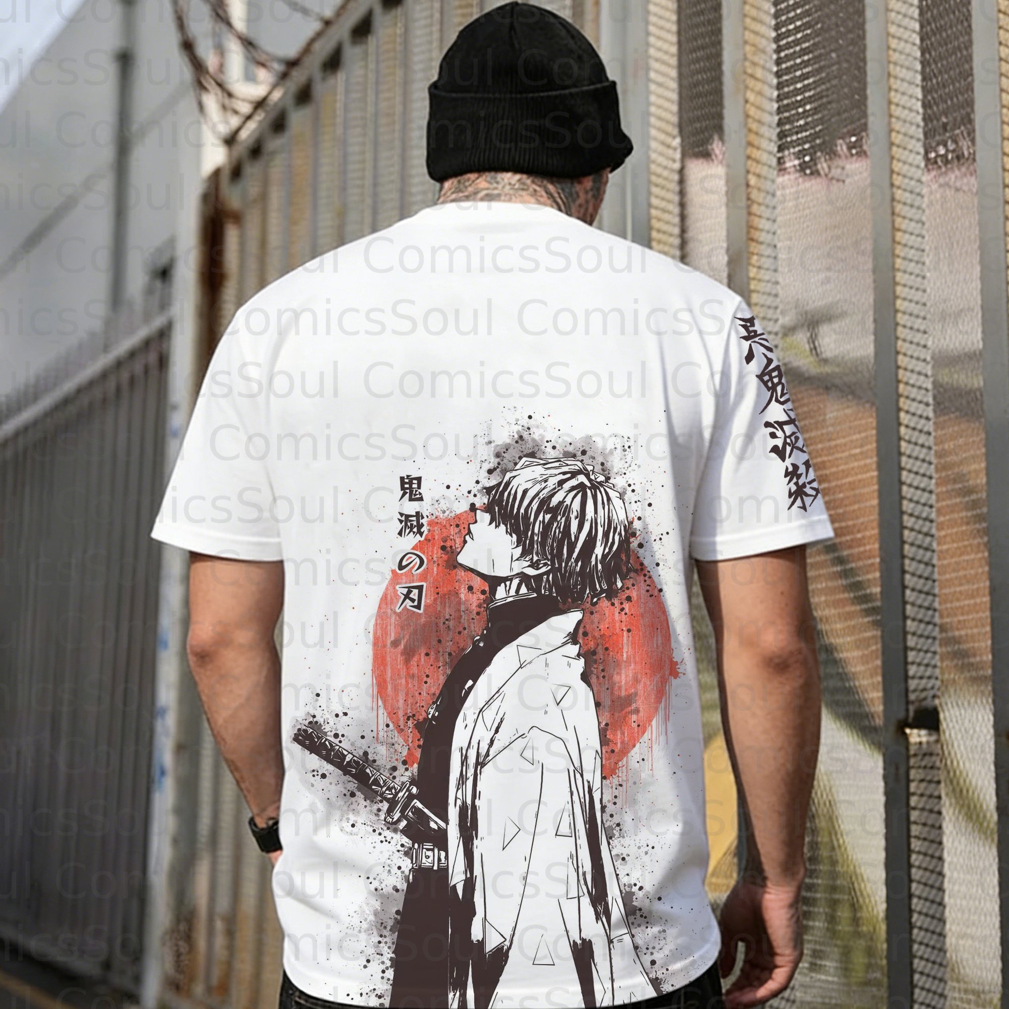 Unisex Anime Inspired Vintage T-Shirt