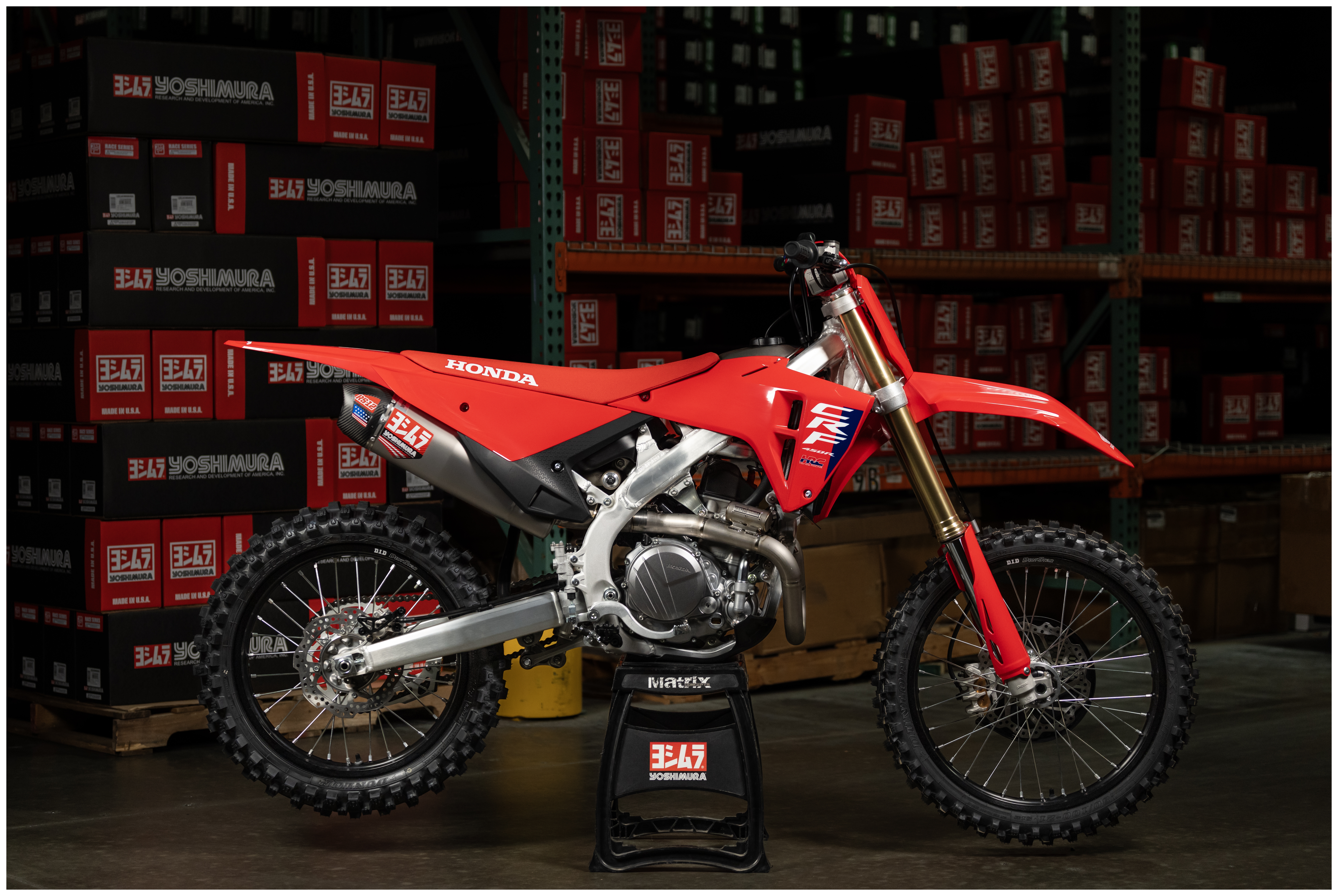 SportsBikeShop Yoshimura RS-12 Exhaust System Honda CRF450R / CRF450RX 2025