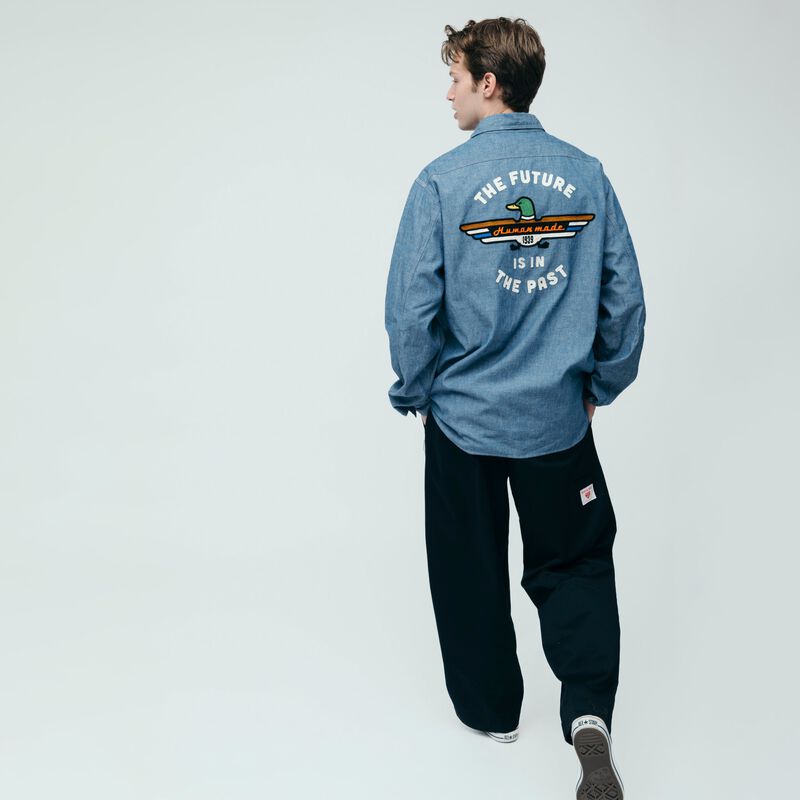 HUMAN MADE CHAMBRAY SHIRT
