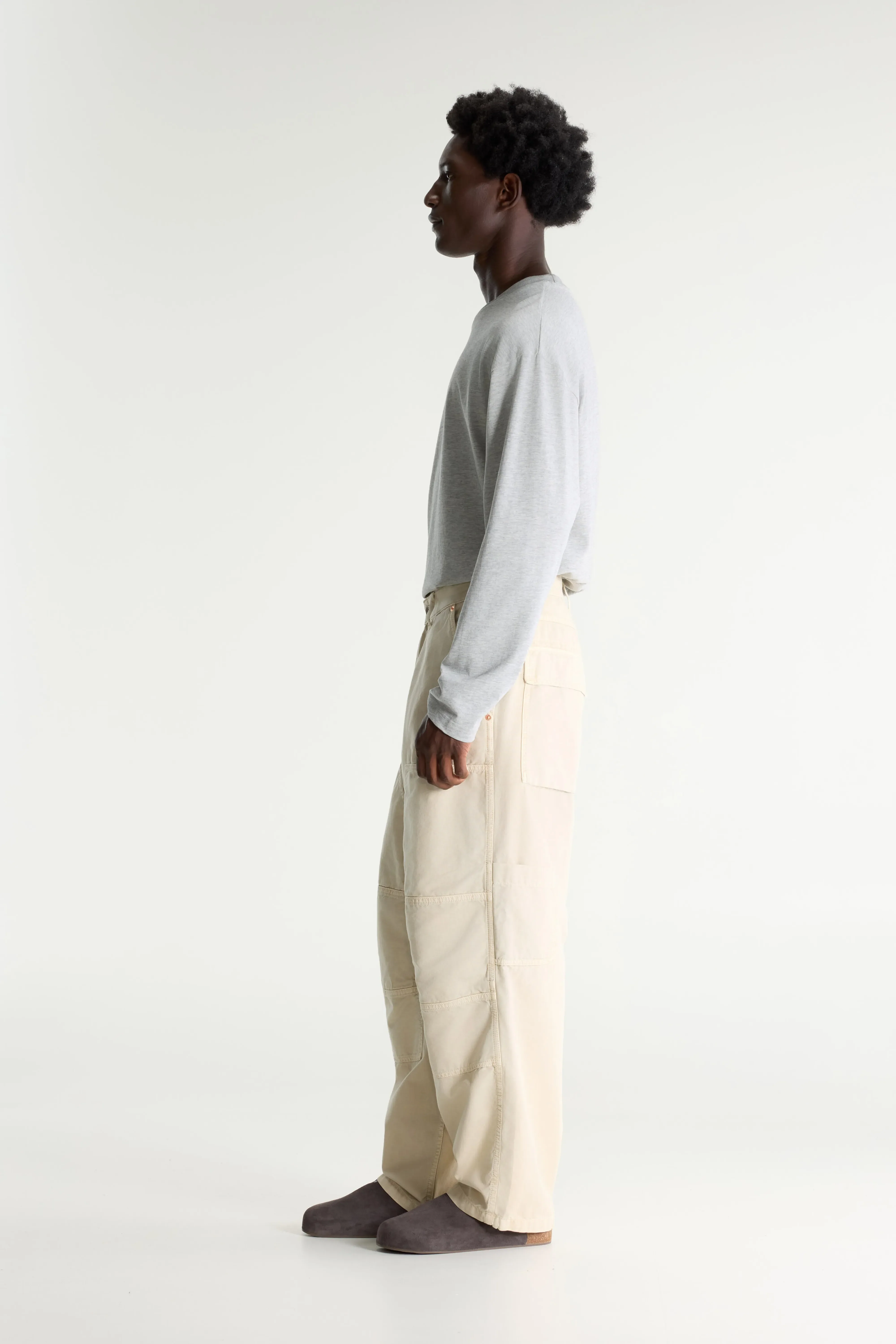 Bellerose Panga baggy trousers (261 / M / BONE)