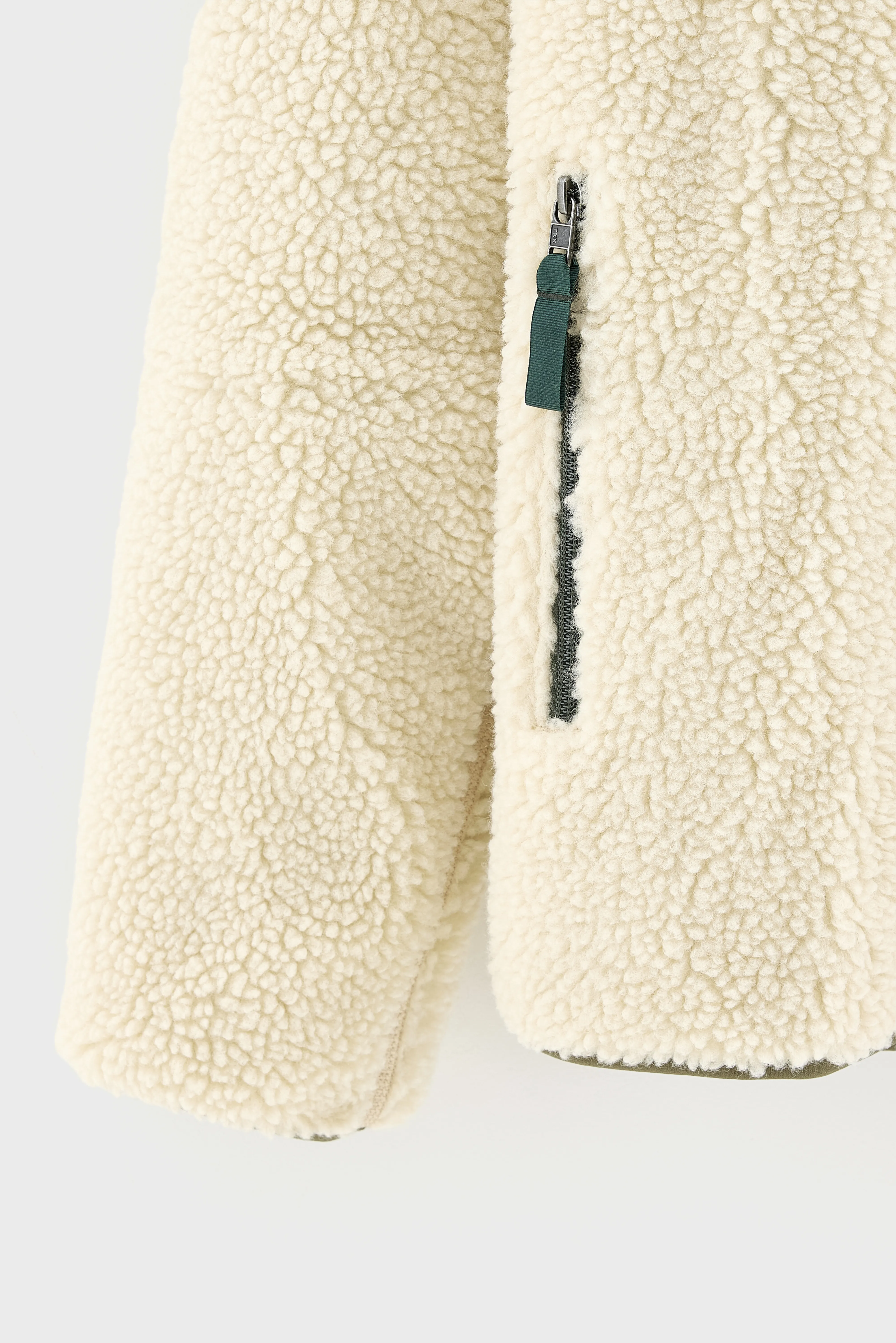 Bellerose Men's Classic Retro-X Fleece Jacket  (252 / M / BEIGE)
