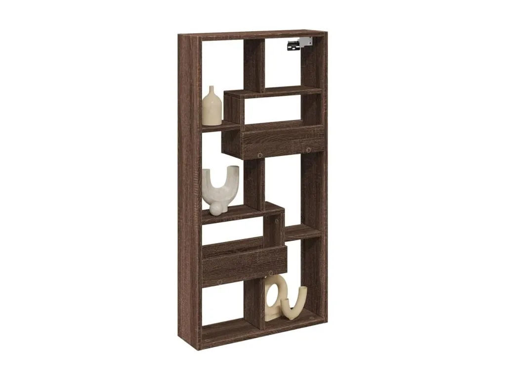 Armario de pared Francomuebleses de ingeniería marrón Francomuebleses 50x15x100 cm