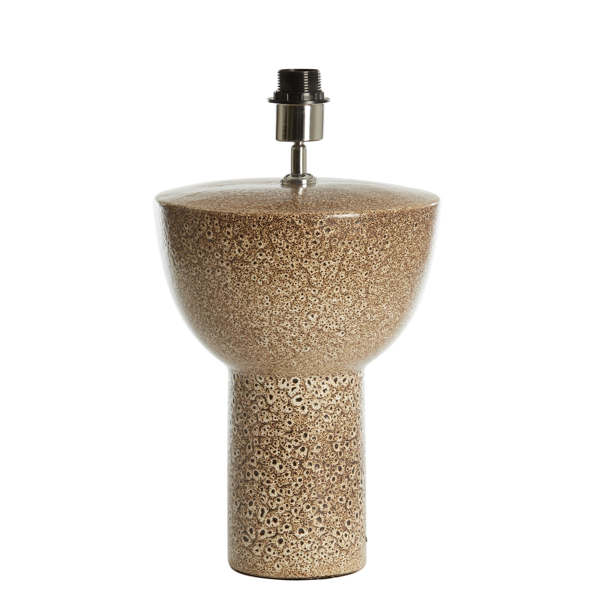 Light & Living Lampvoet Yasur - Zwart - Ø26cm