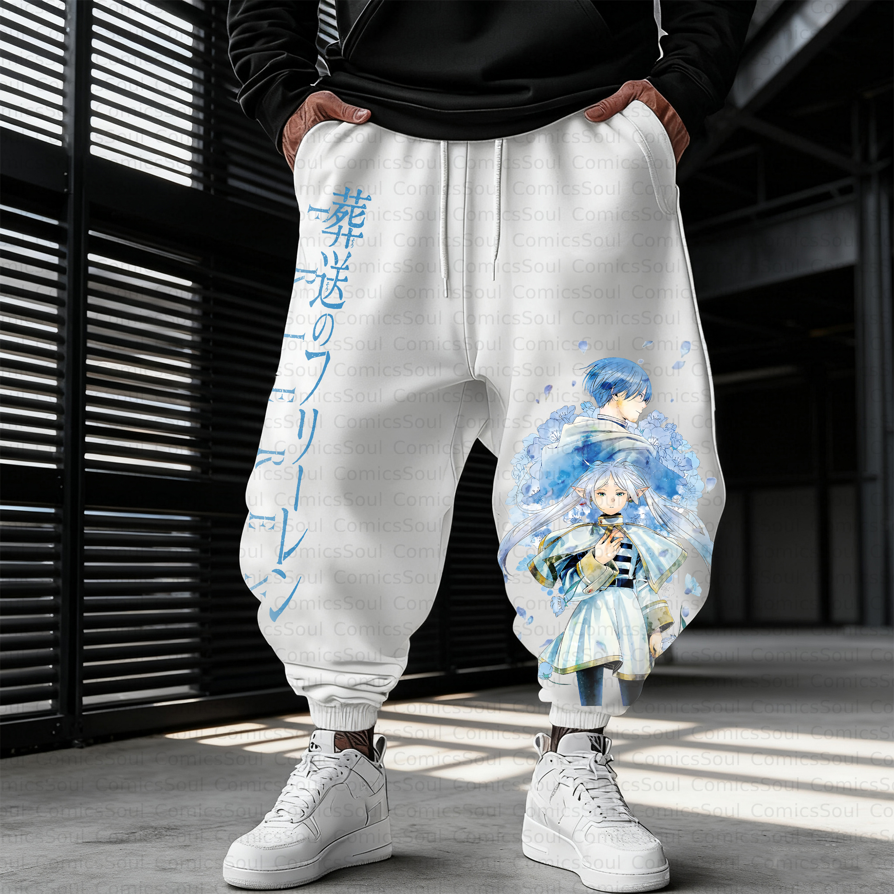 Unisex Casual Anime Streetwear Pant