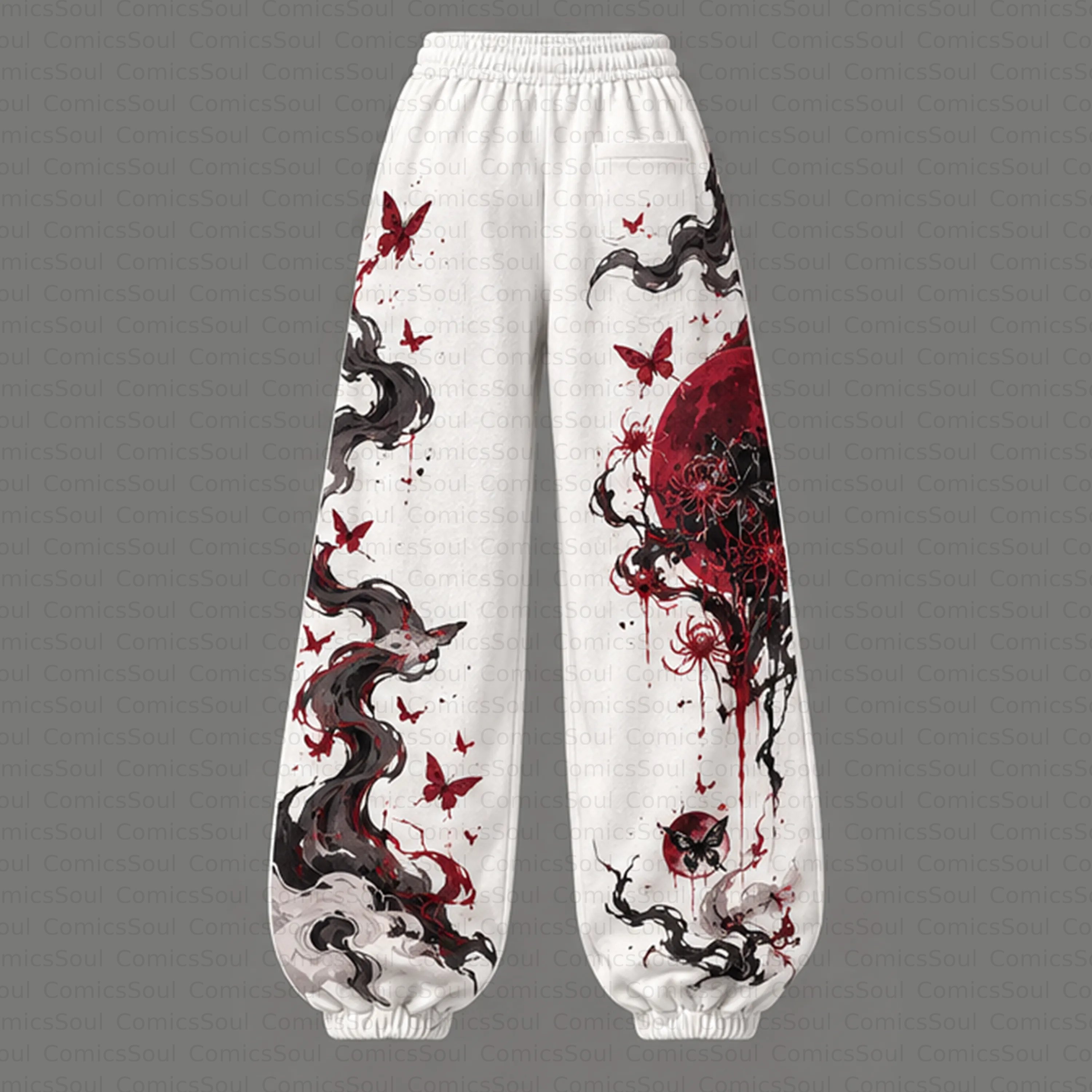 Demon Slayer Cropped Long Sleeve Hoodie & High Waist Jogger Pants Two Piece TeeThreads Sustain the Scene with Custom Apparel