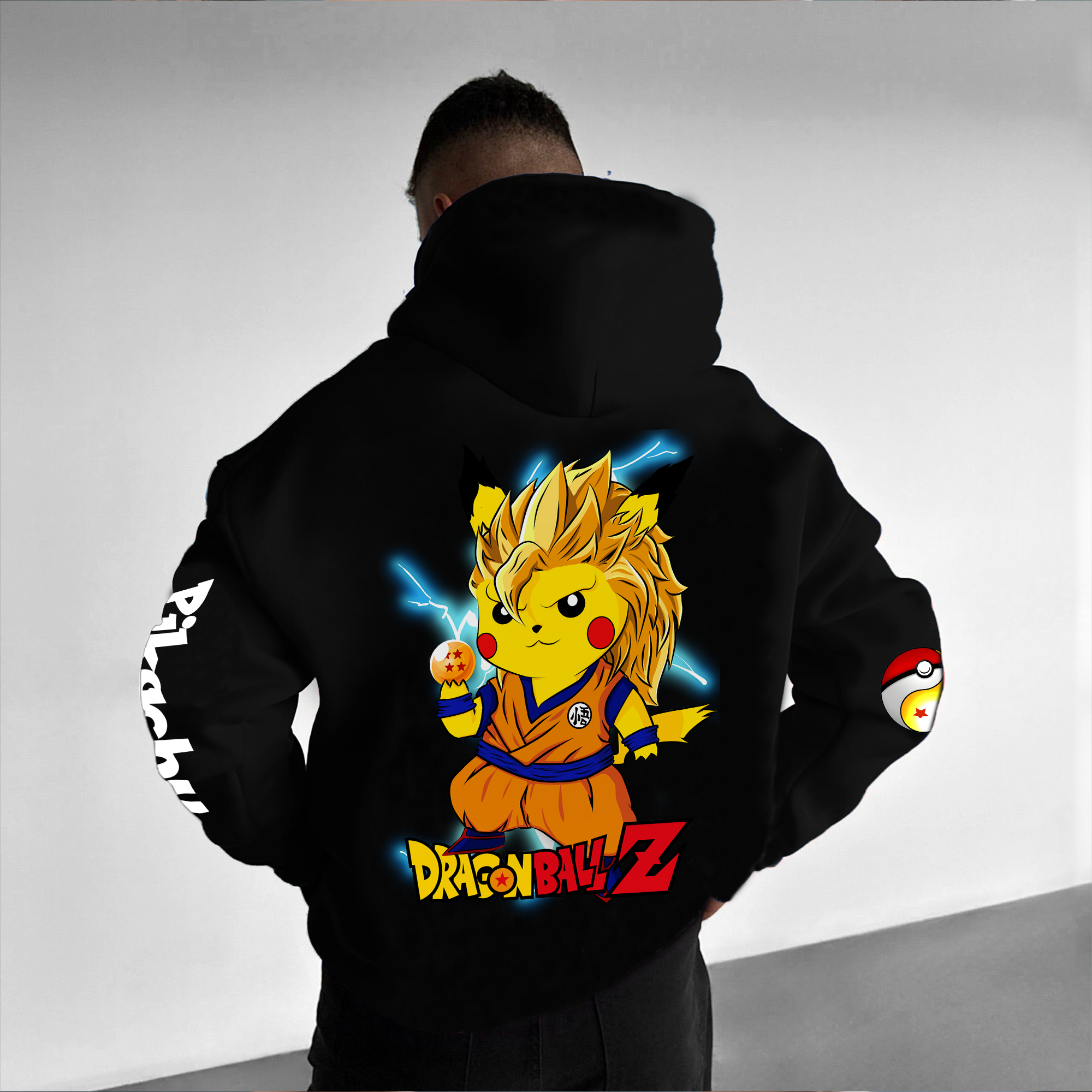 Unisex Vintage Hoodie丨Pikachu X Comicssoul