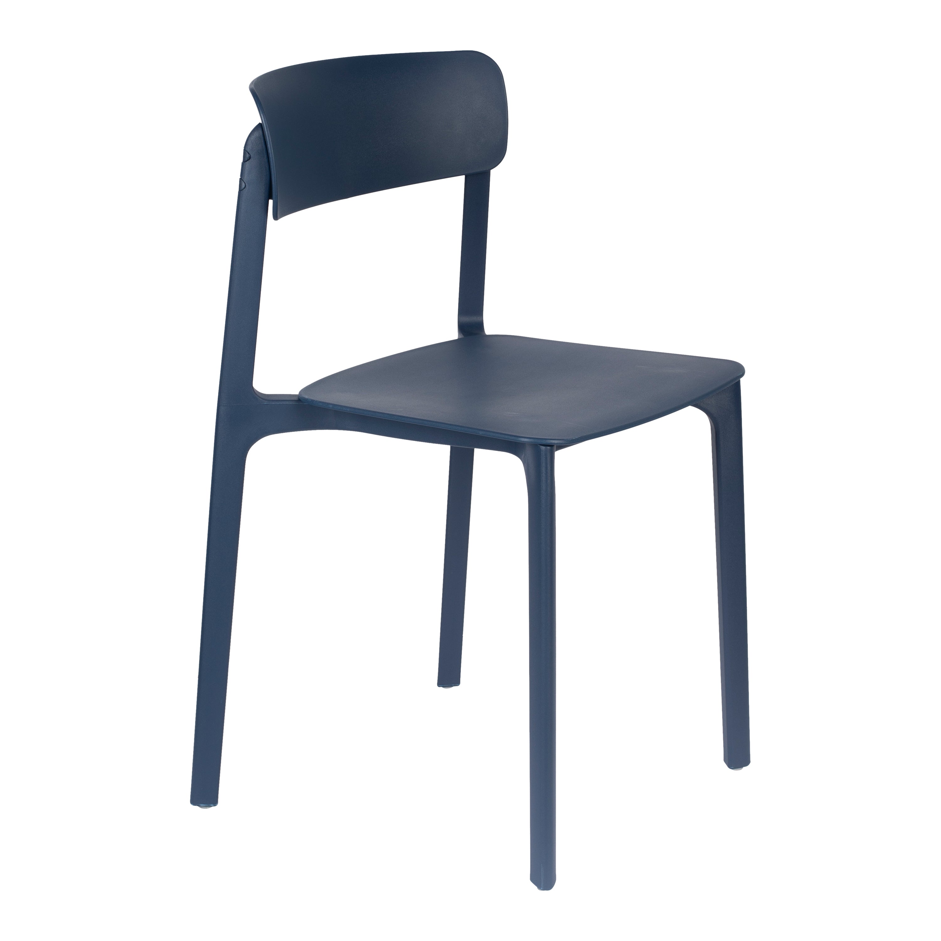 Blokker basic Soren Eetkamerstoel - Blauw