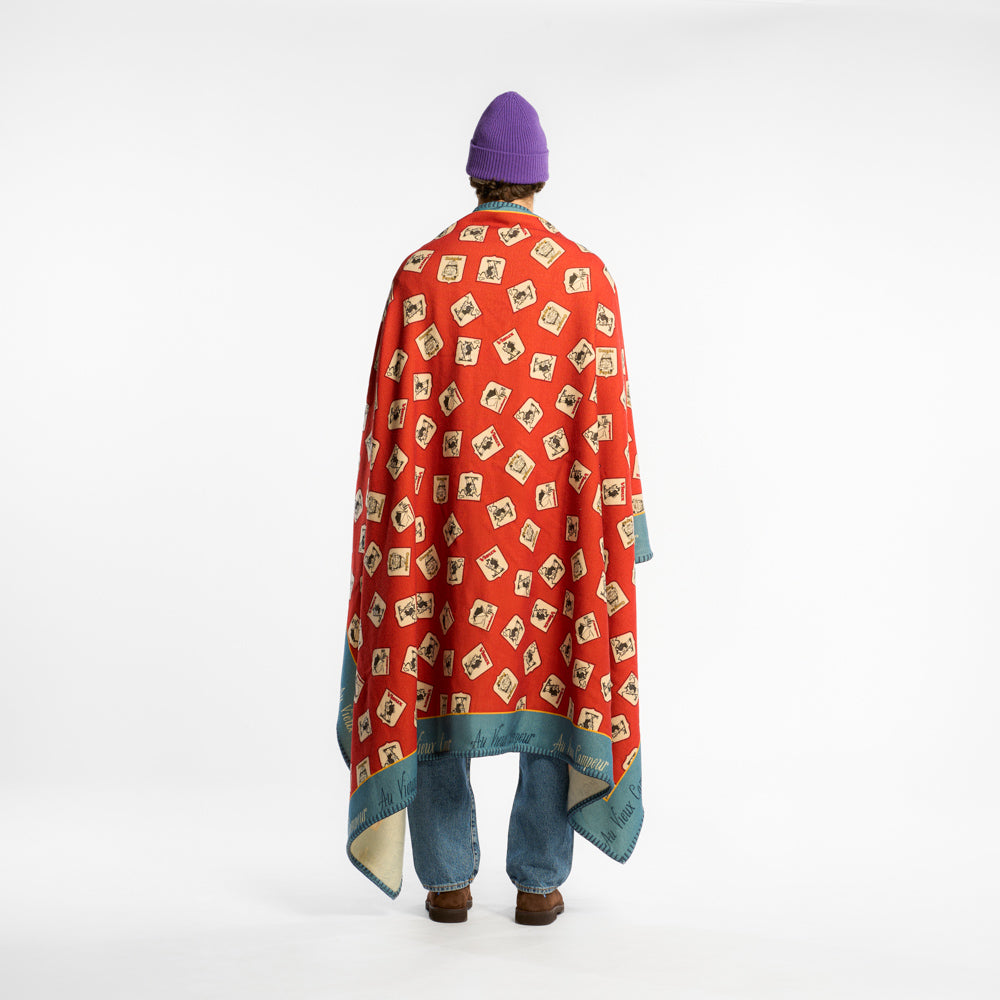 Plaid en Laine Au Vieux Campeur - Blason