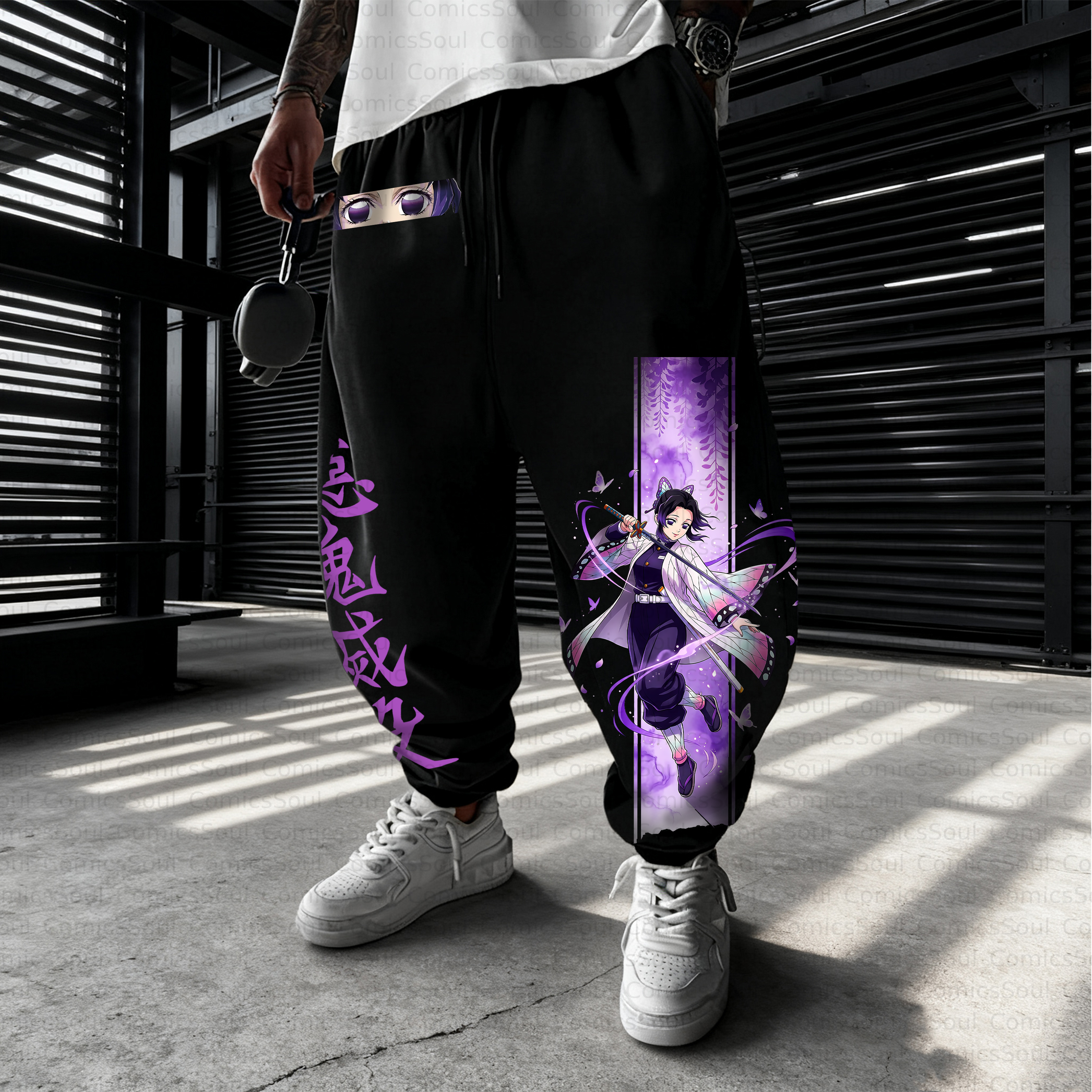 Unisex Casual Anime Streetwear Pant