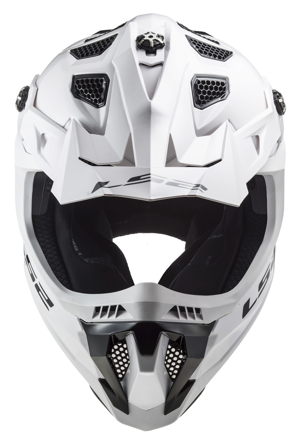 SportsBikeShop LS2 Subverter EVO Helmet - Solid White / MD [Blemished - Very Good]