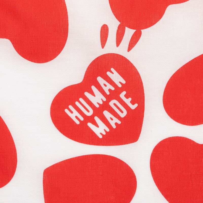 HUMAN MADE HEART BIG BANDANA