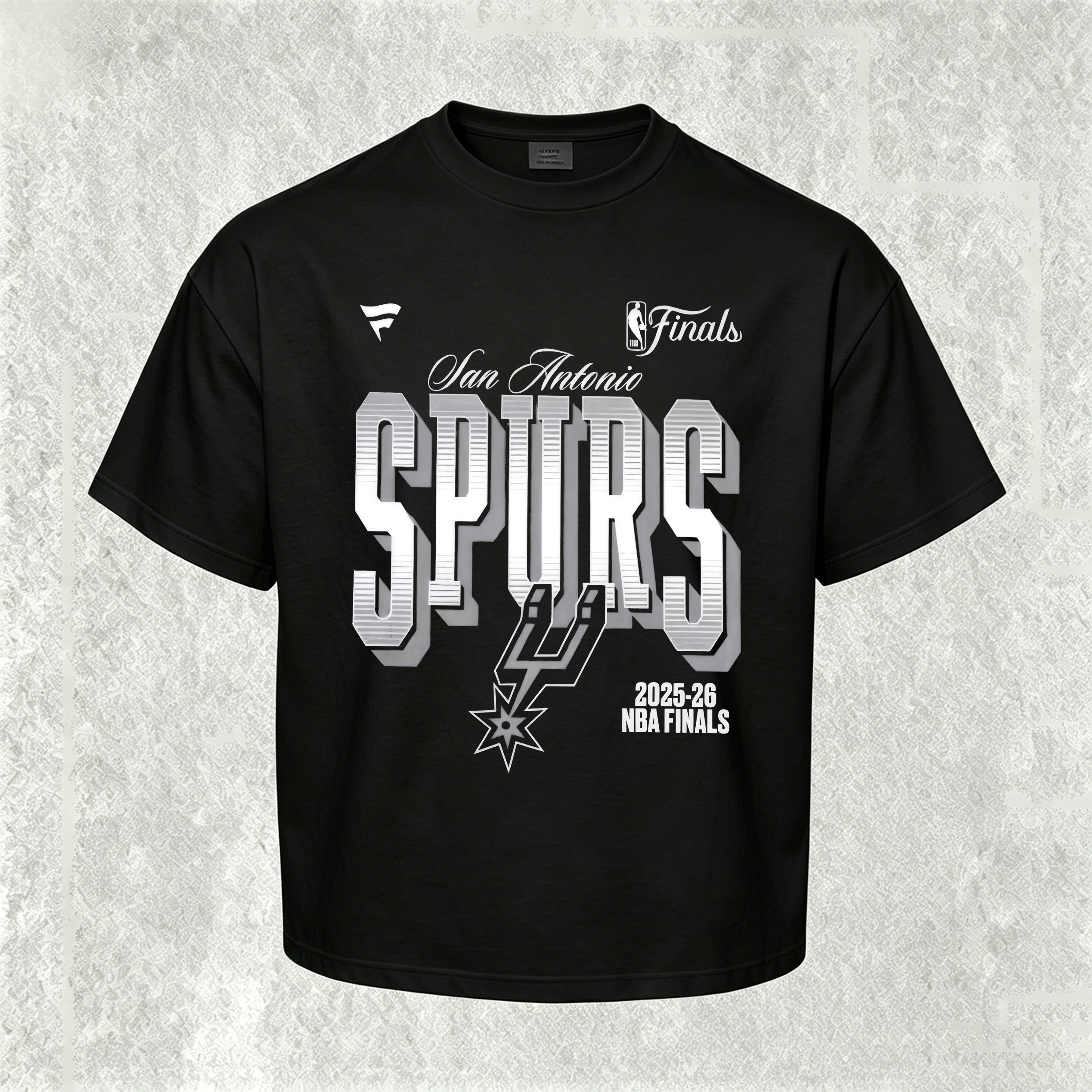 NBA Finals Commemorative Jersey Printed Unisex Oversized T-shirt