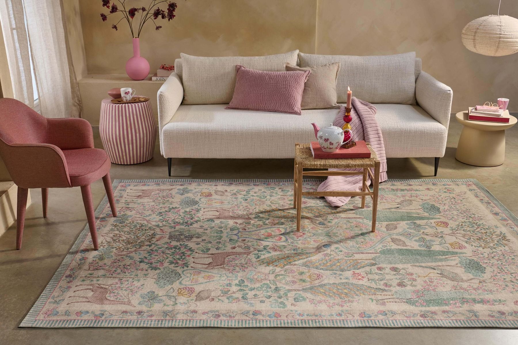 Carpet Pavoni by Pip Khaki