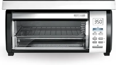 2025 Spacemaker Under-Counter Toaster Oven, Black/Stainless Steel, TROS1000D