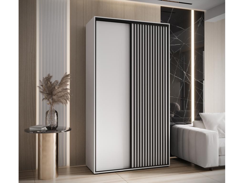 ARMARIO Mueblesclasic 1 DE PUERTAS CORREDERAS 235.2/140/60 2 puertas (blanco/blanco)