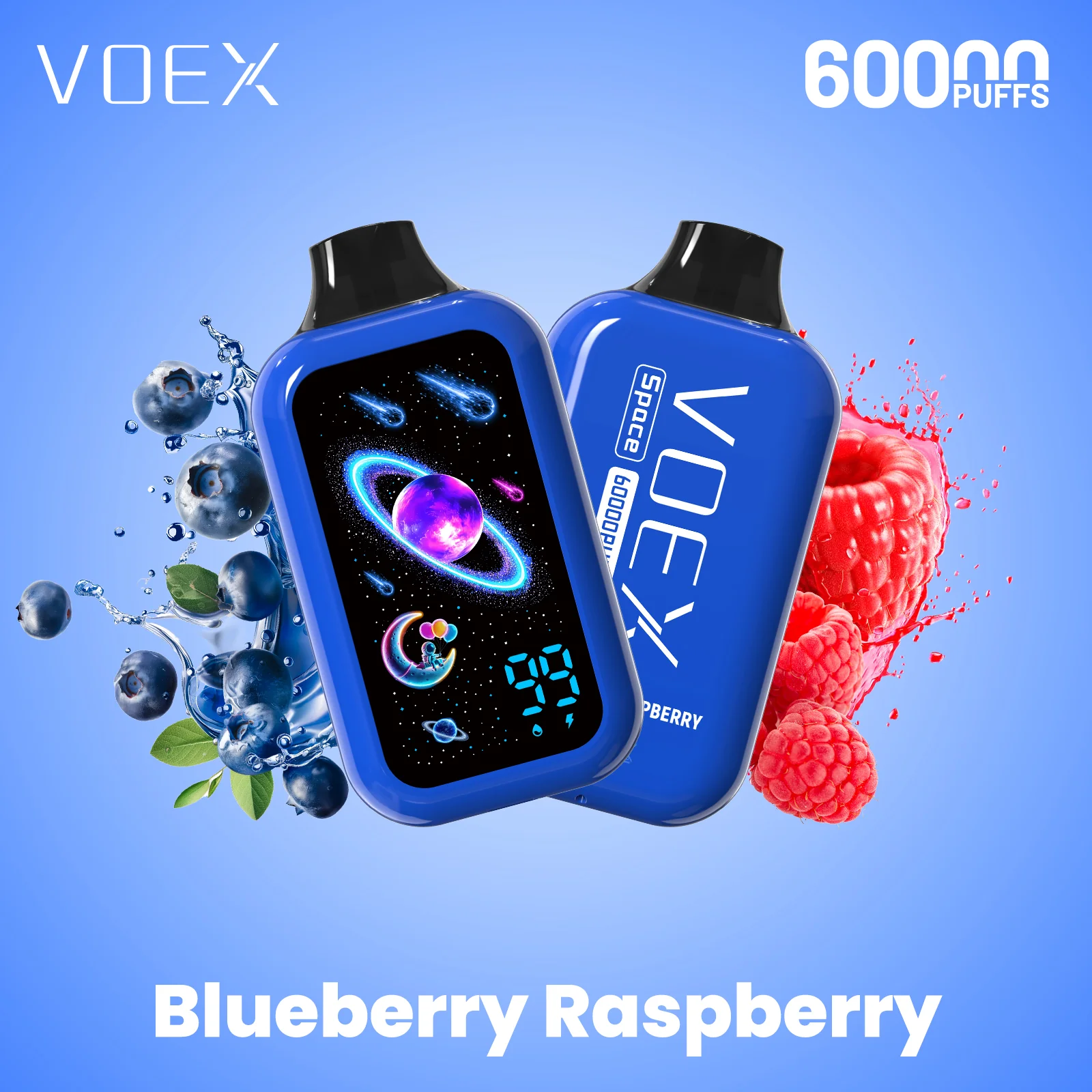 VOEX Wise/Space 60K eldobható e-cigaretta (minden íz)