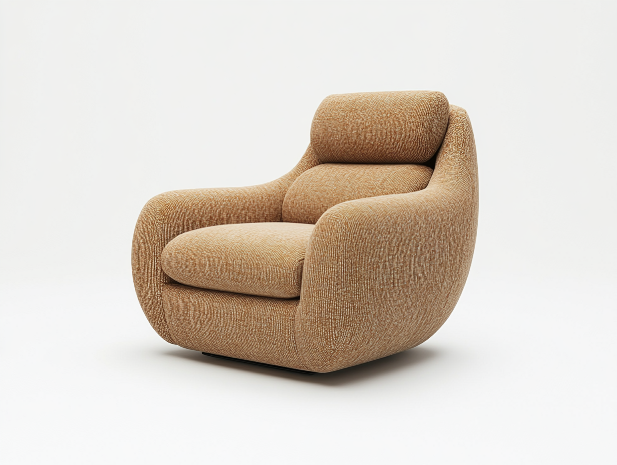 Sillón reclinable lounge con sistema de accionamiento eléctrico