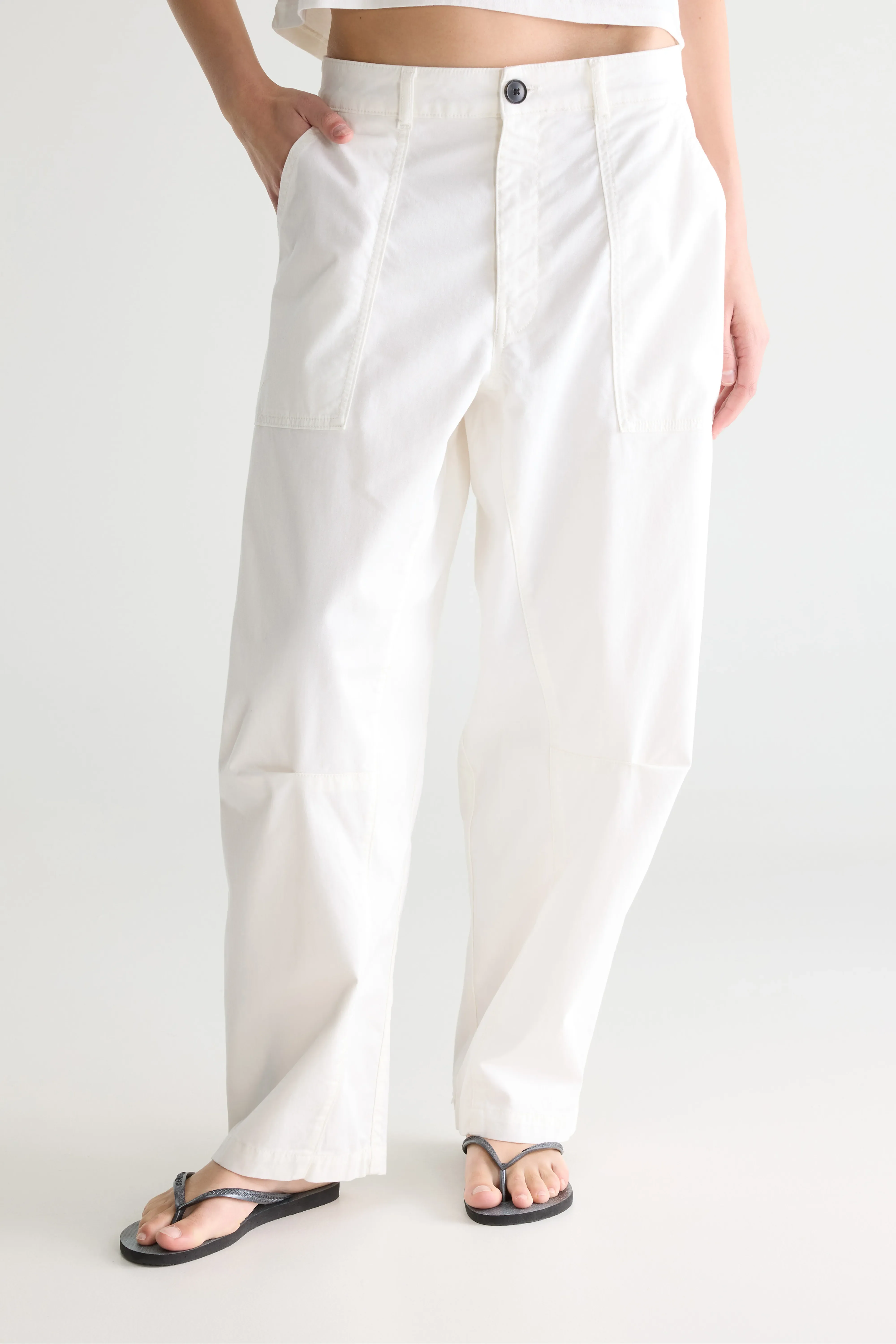 Bellerose Kiara relaxed trousers (261 / W / WHITE)