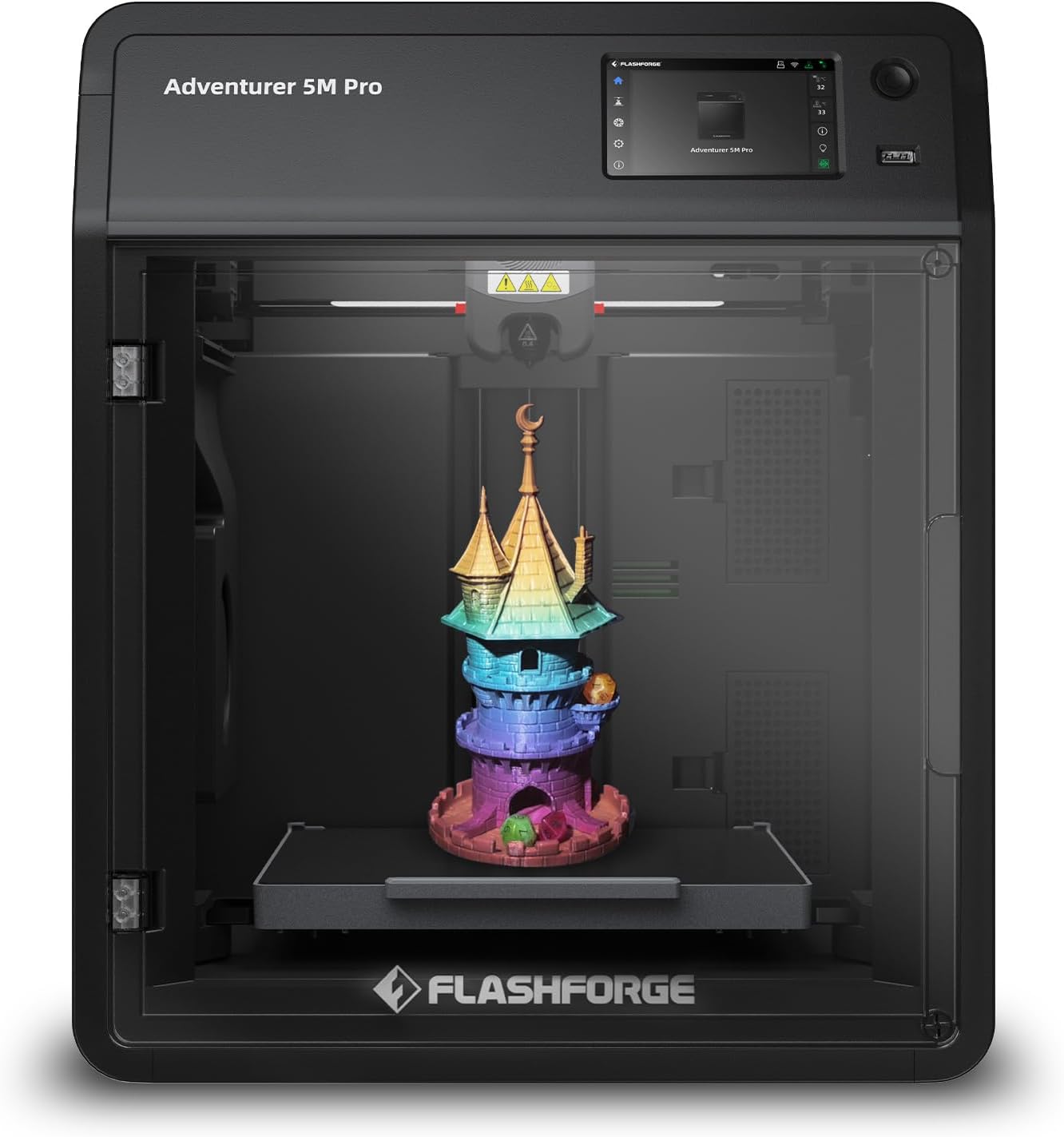 Adventurer 5M 3D Printer with Auto Leveling & High Speed