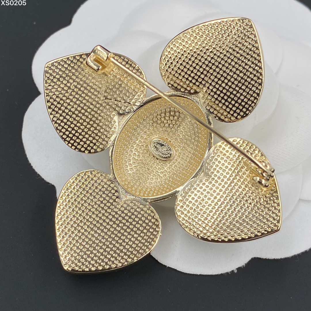 Chanel Four Hearts Brooch - Original Replica Club